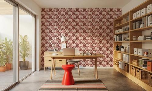 Botanical Paisley, Brick