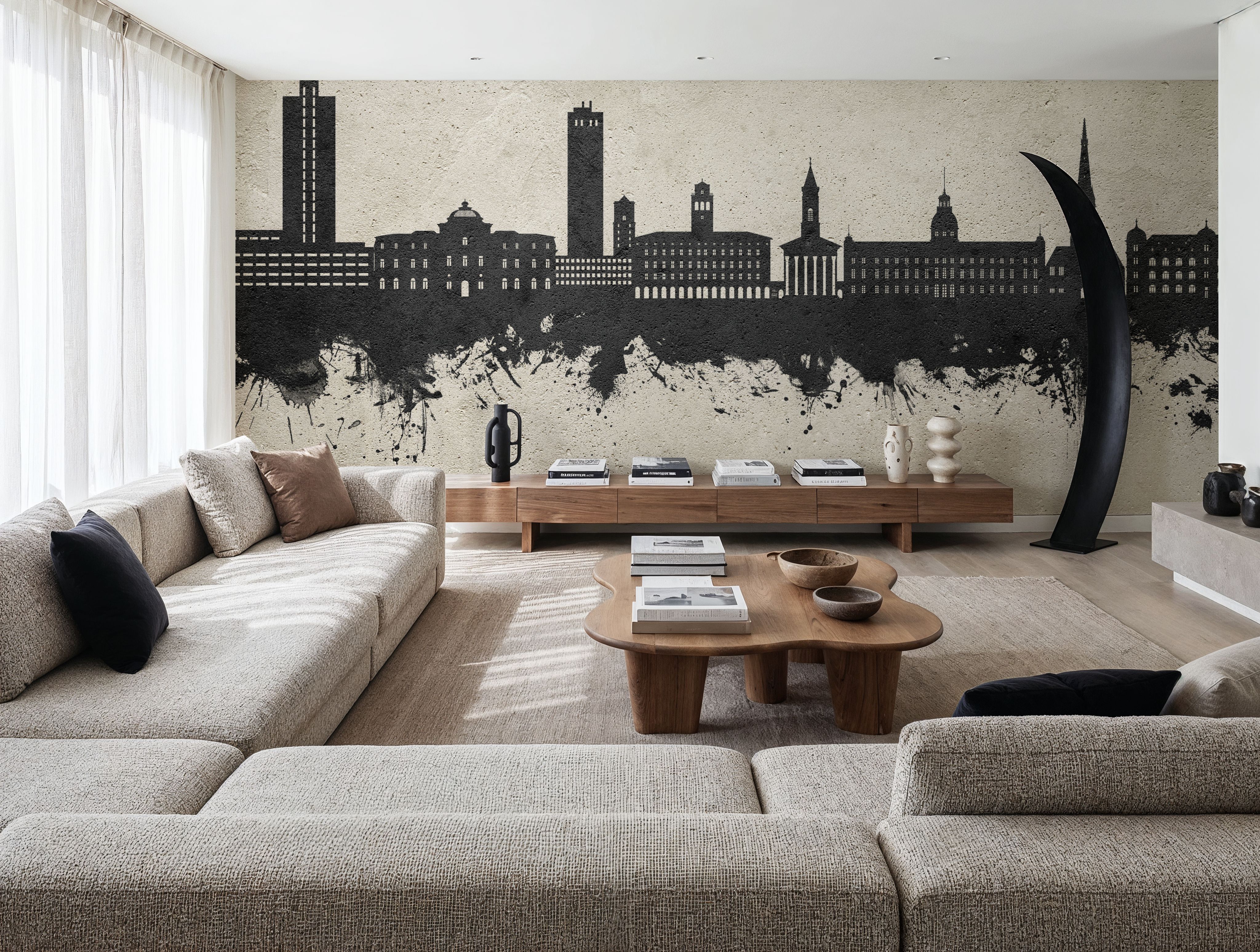 Karlsruhe Germany Skyline Concrete