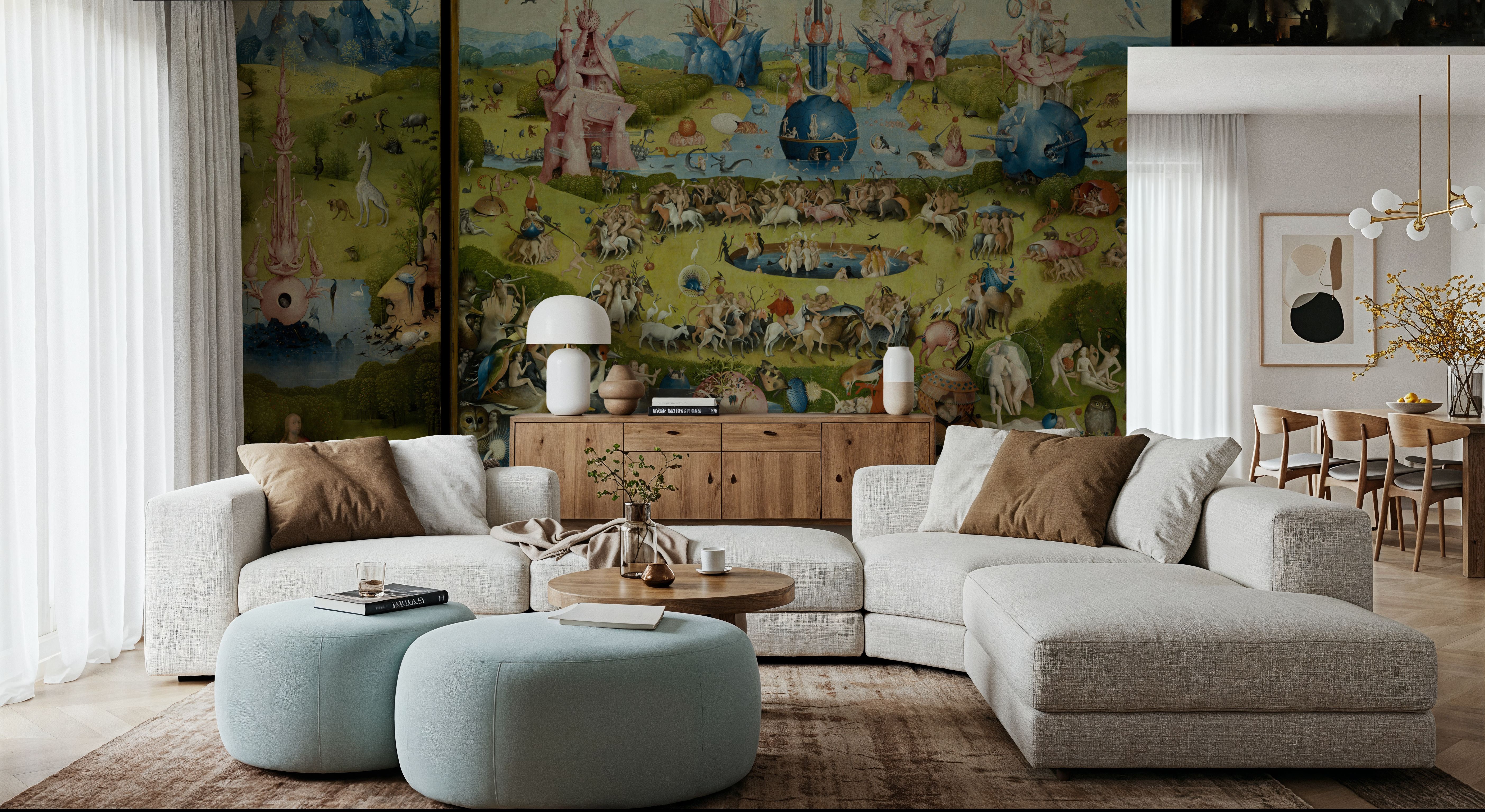 The Garden of Earthly Delights, Wallpaper