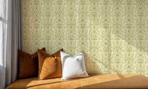 Ornate Stripes, Olive