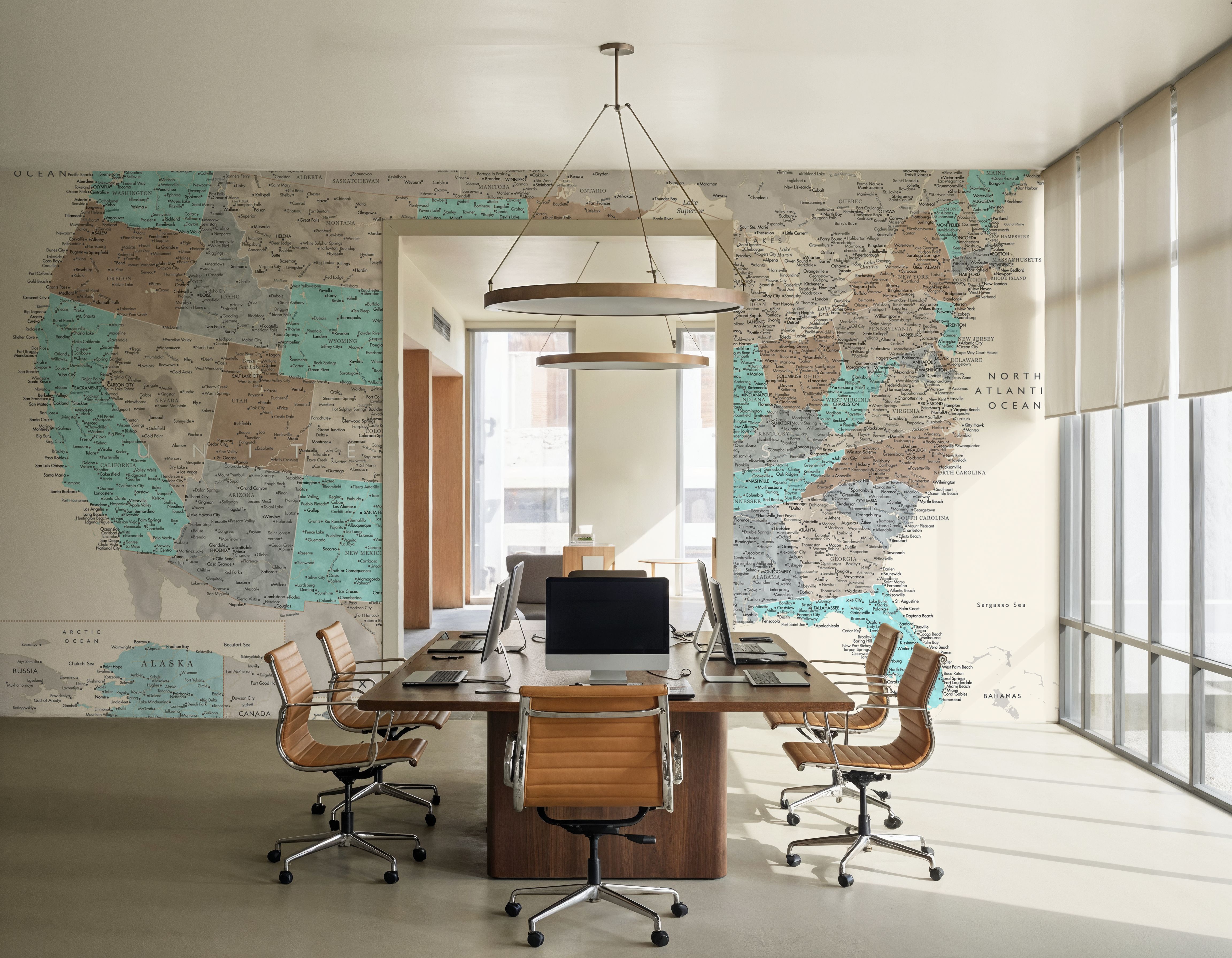 US Map Detailed - Romy