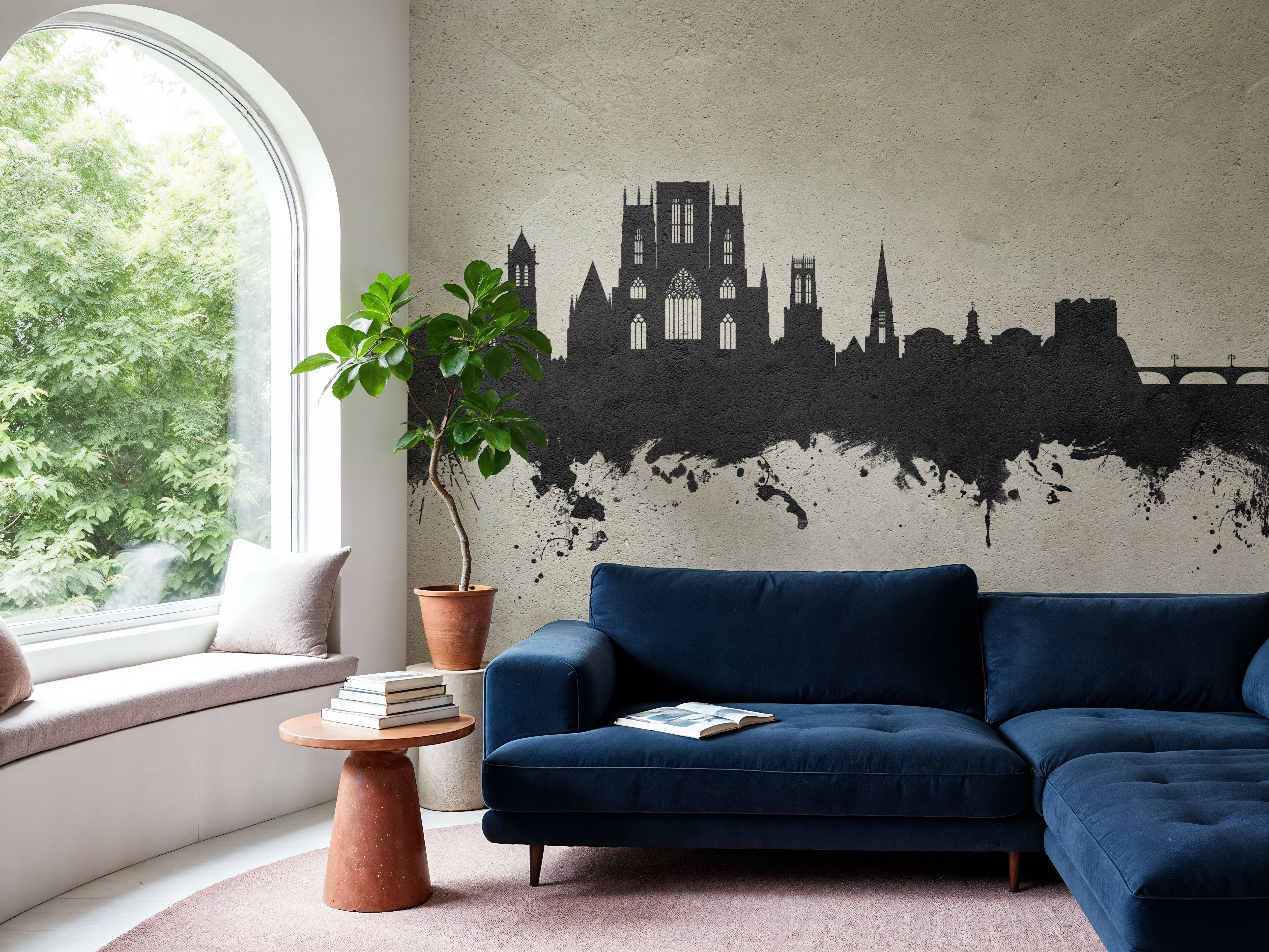 York England Skyline Concrete