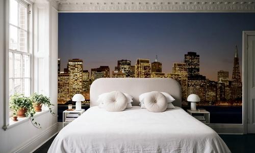 Amber Skyline Dusk