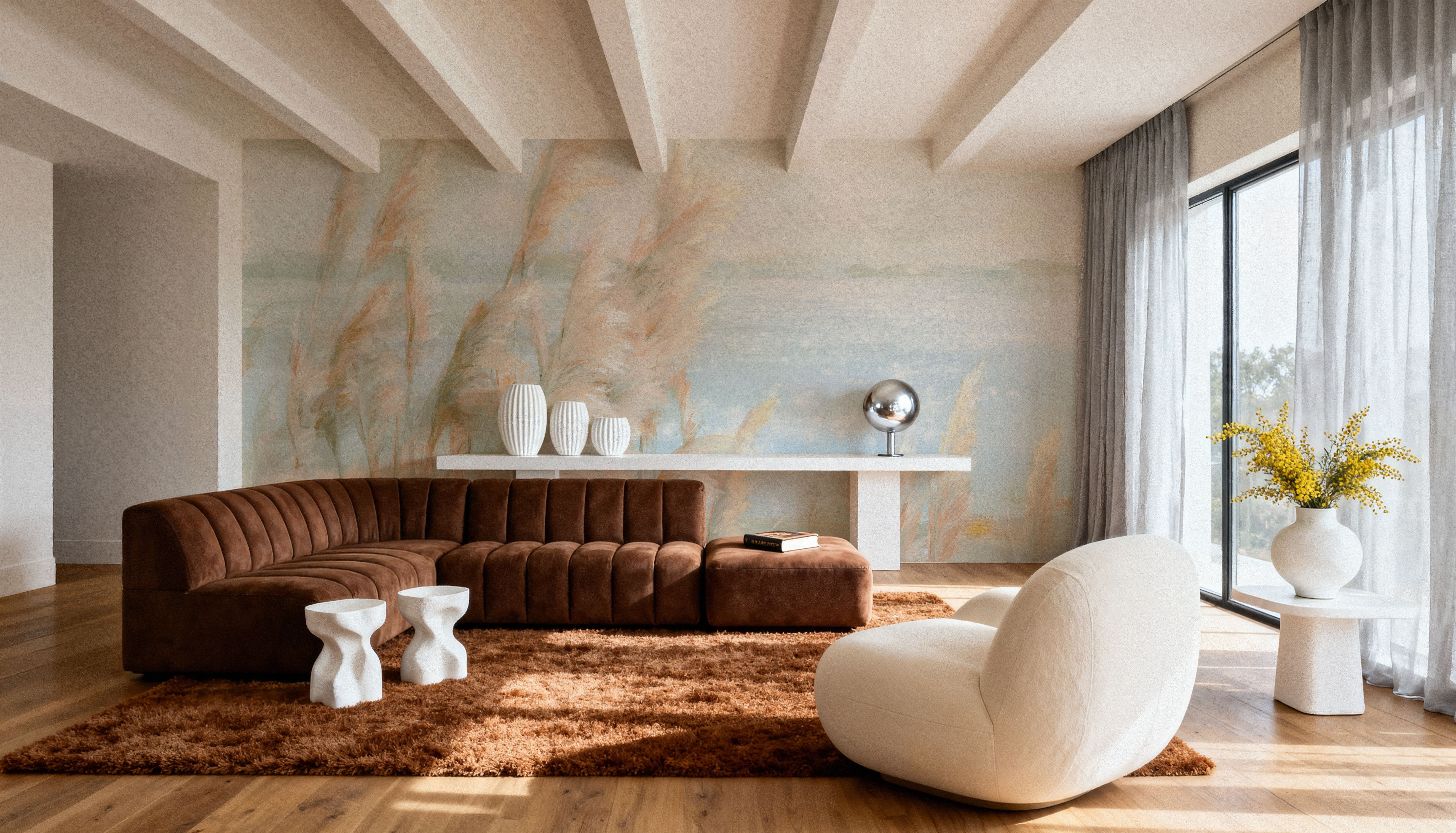 Seaside Pampas Grass Light