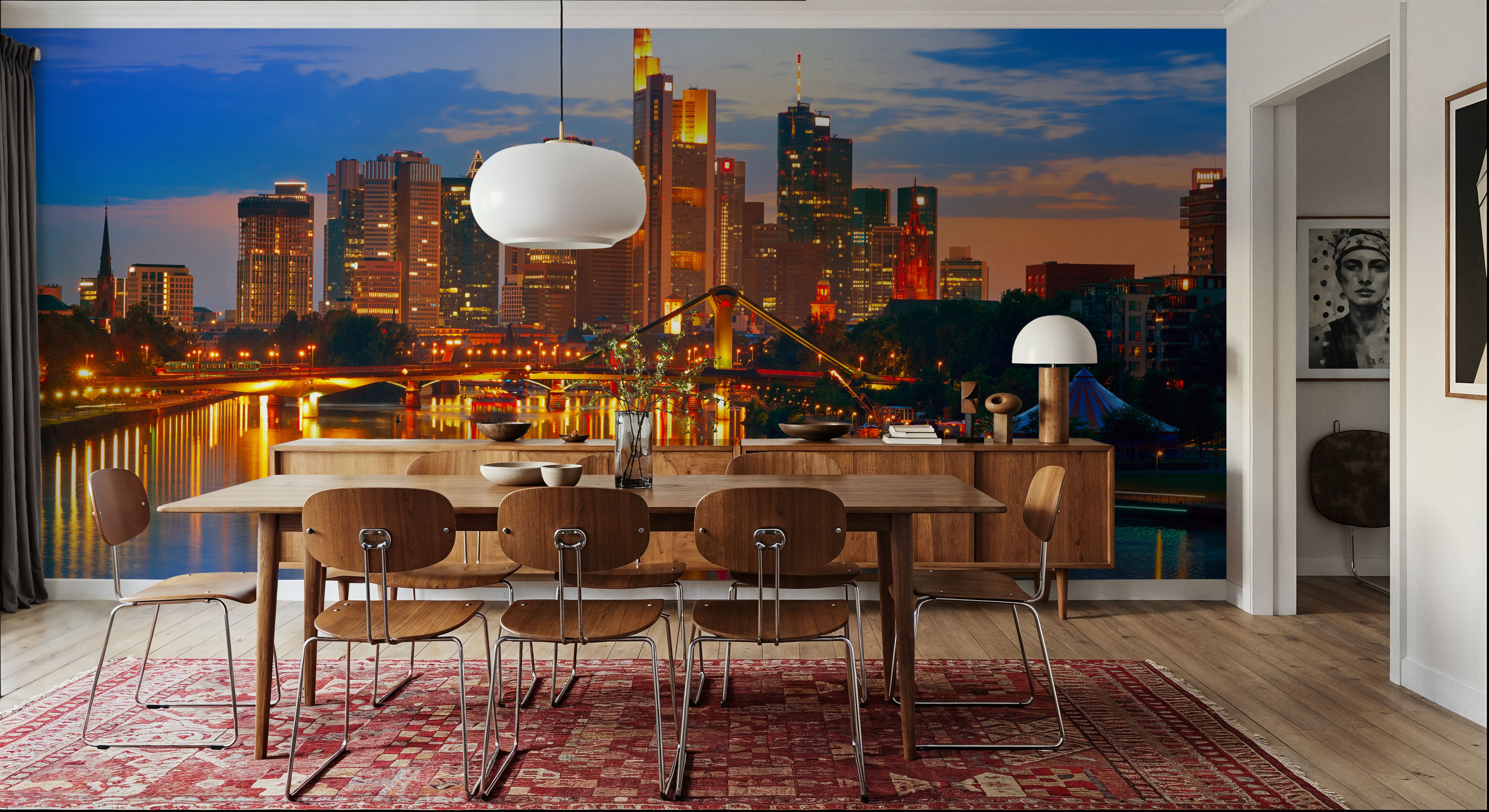 Urban Twilight Reflections