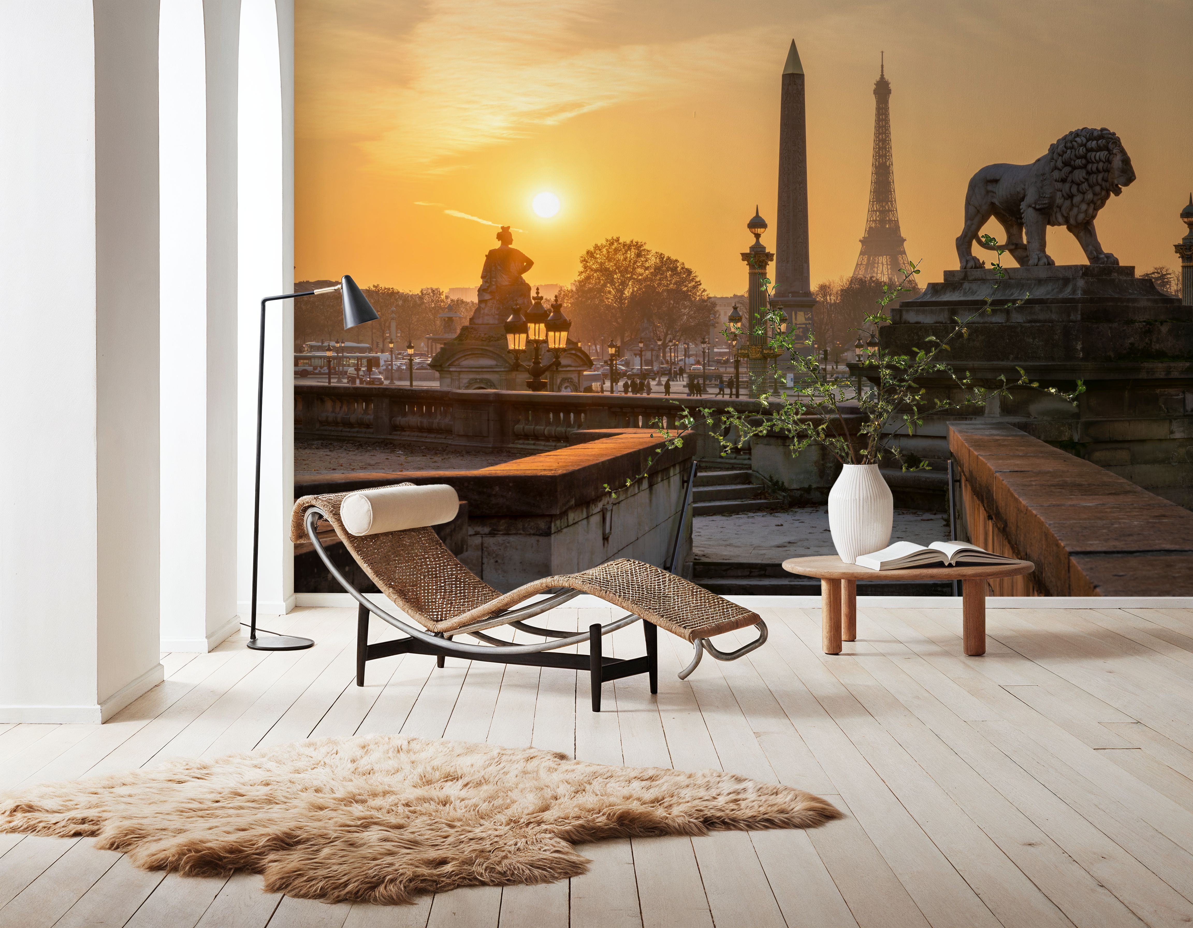 Place de la Concorde at Sunset