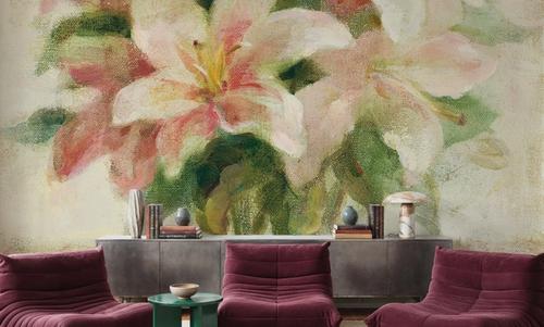 Cottage Lilies in Pink