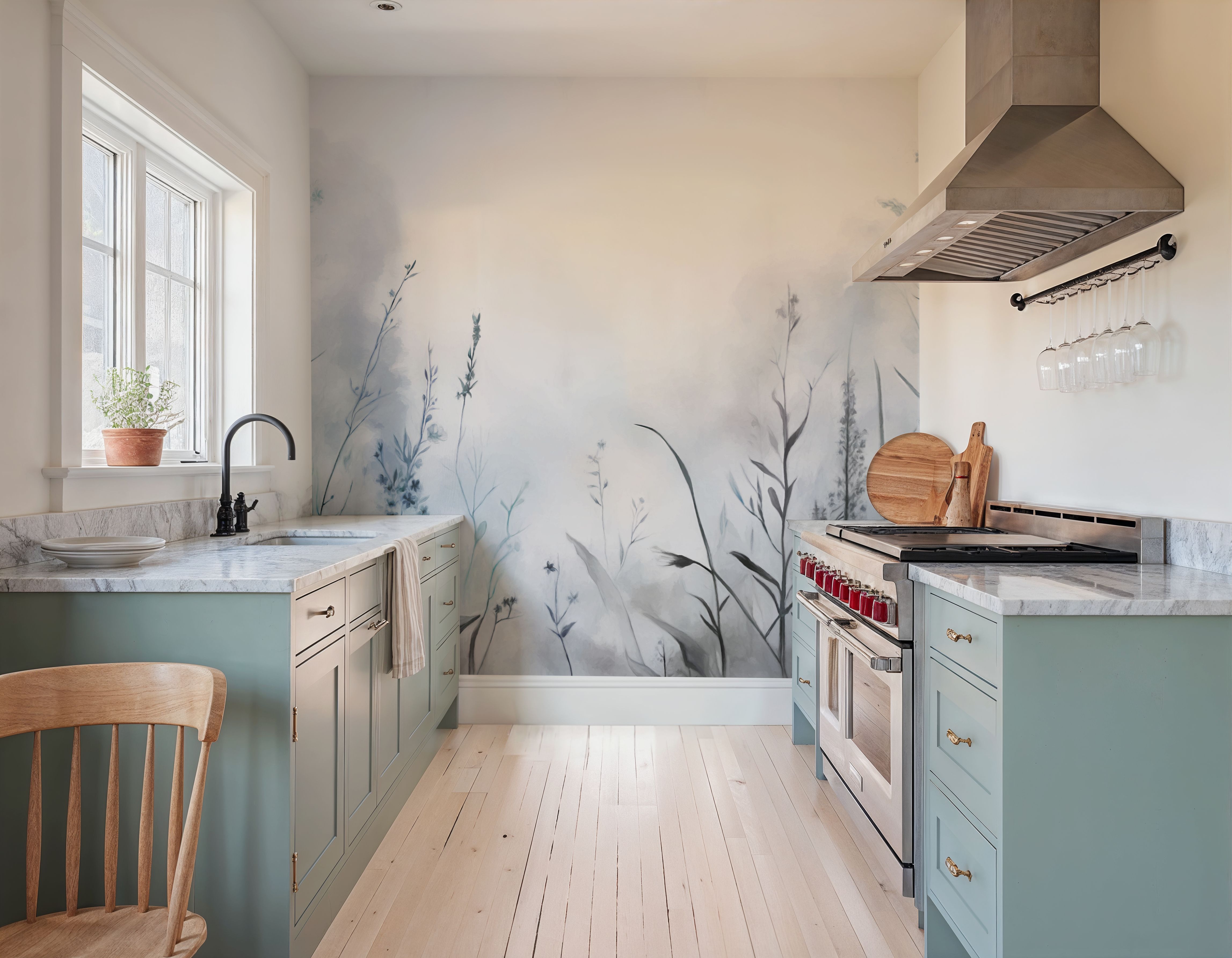 Morning Silence Blue