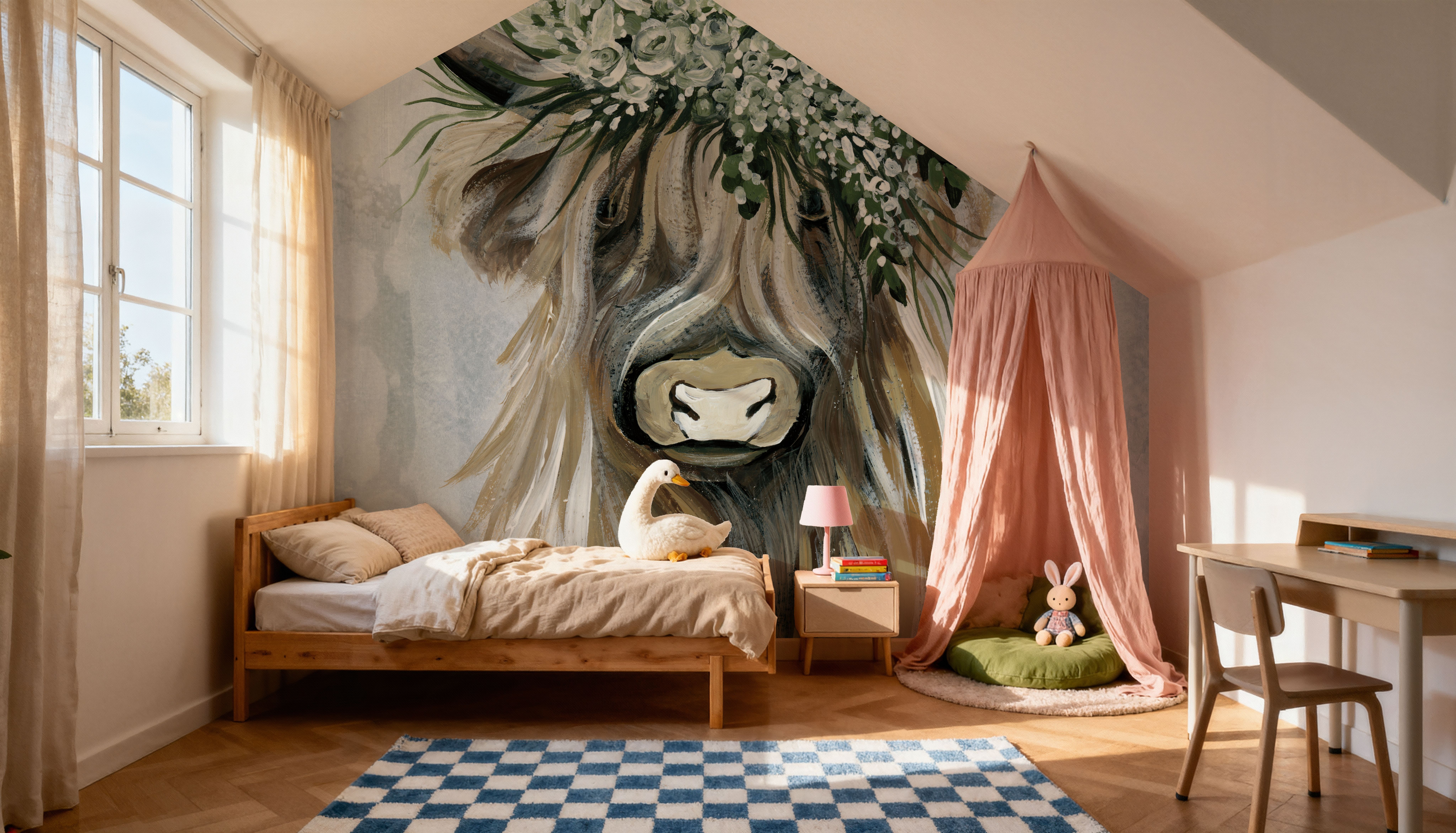 Beautiful Crowned Bovine