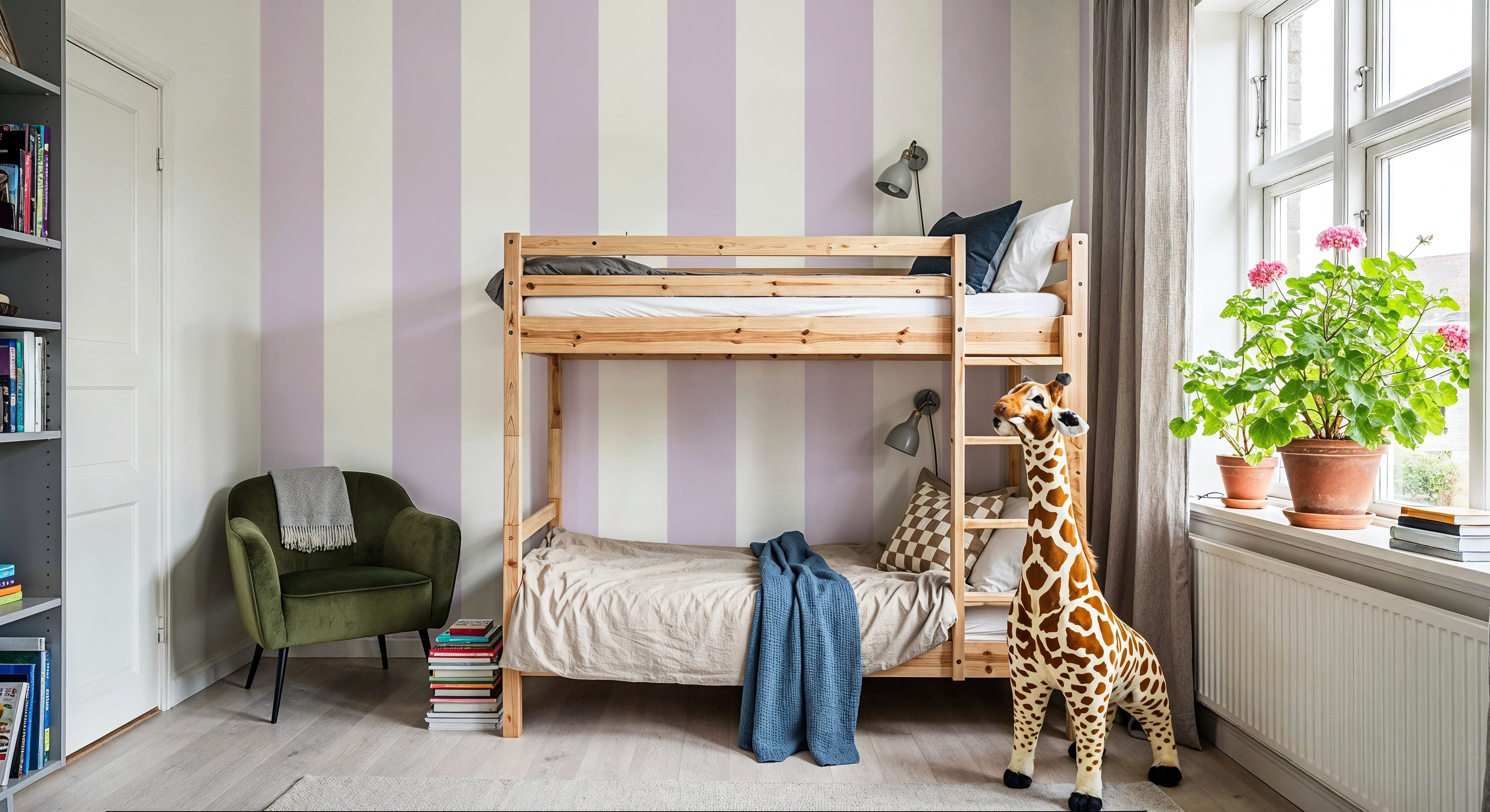 Circus Stripes, Lavender