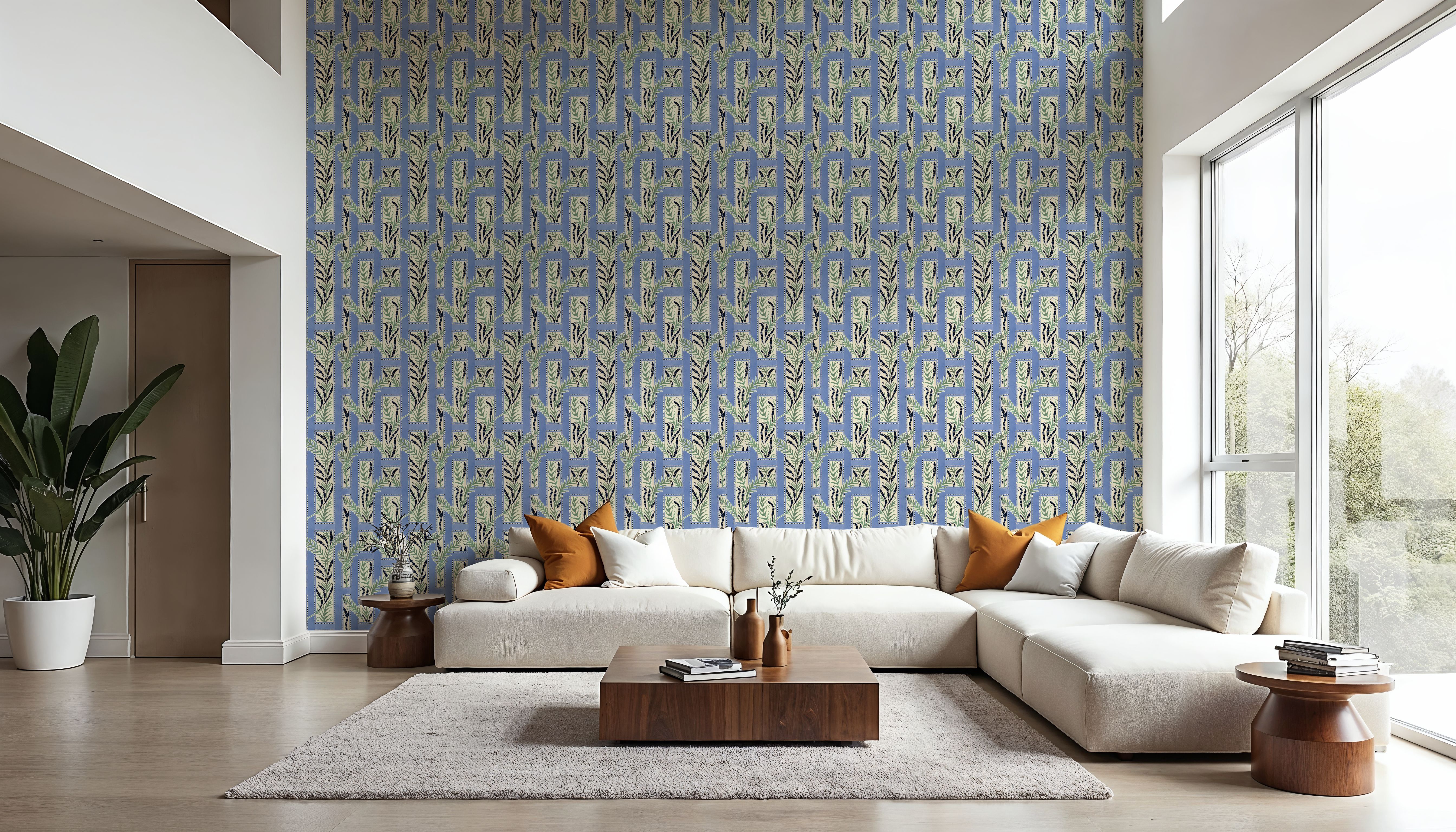 Samarkand Ferns, Periwinkle