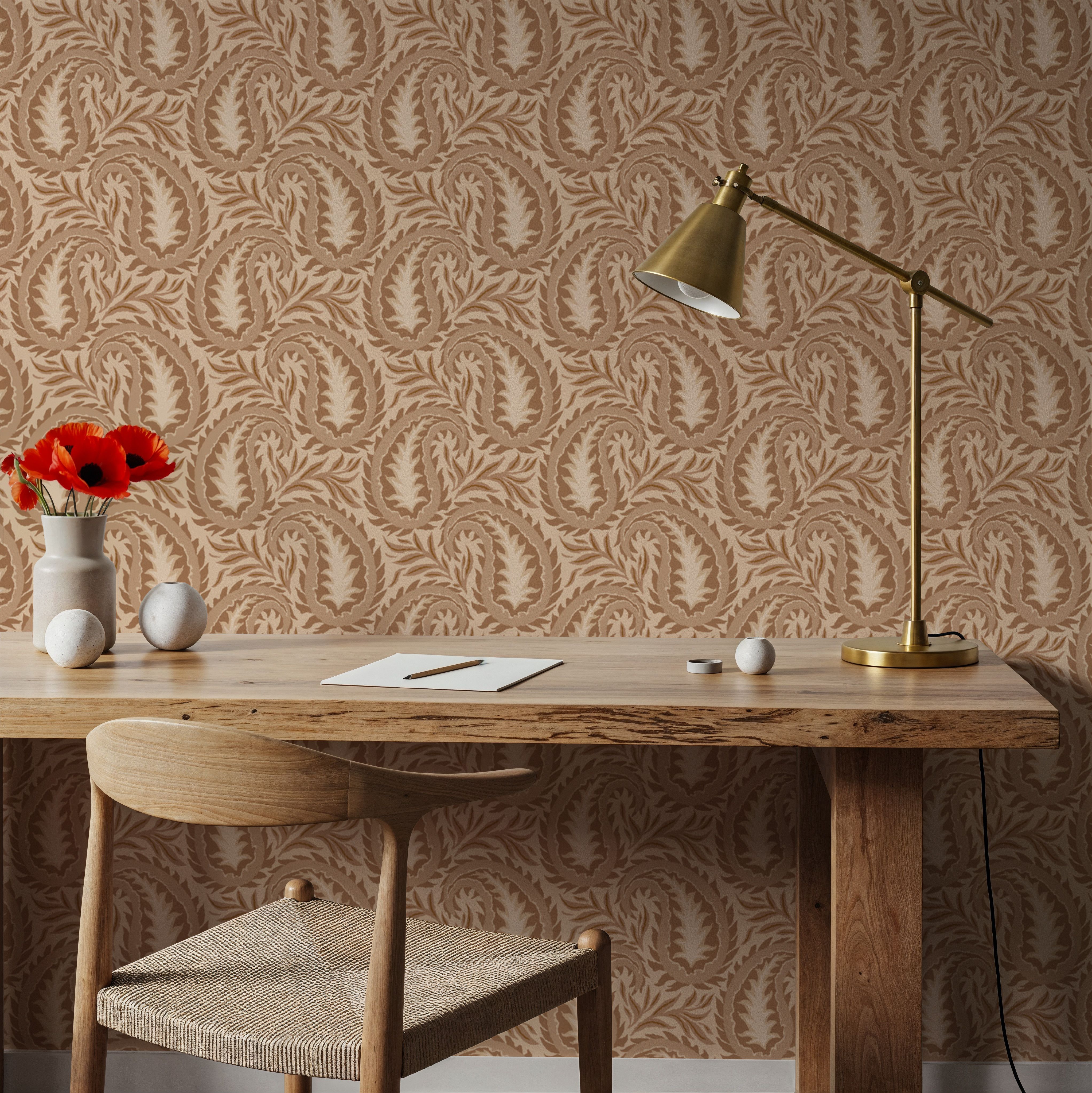 Botanical Paisley, Toffee