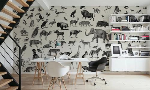 Vintage Animals, Black