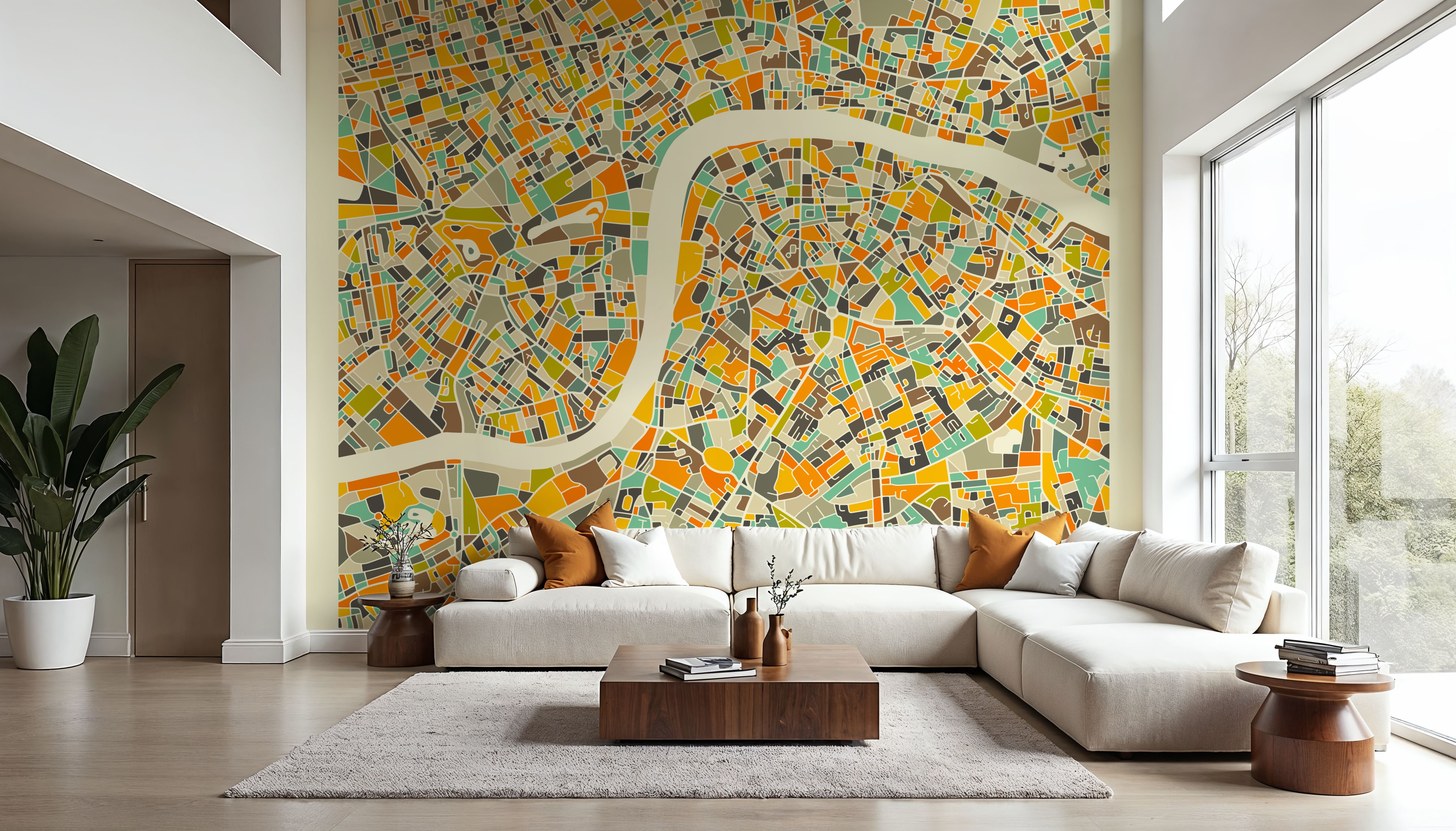 Modern London, Wallpaper