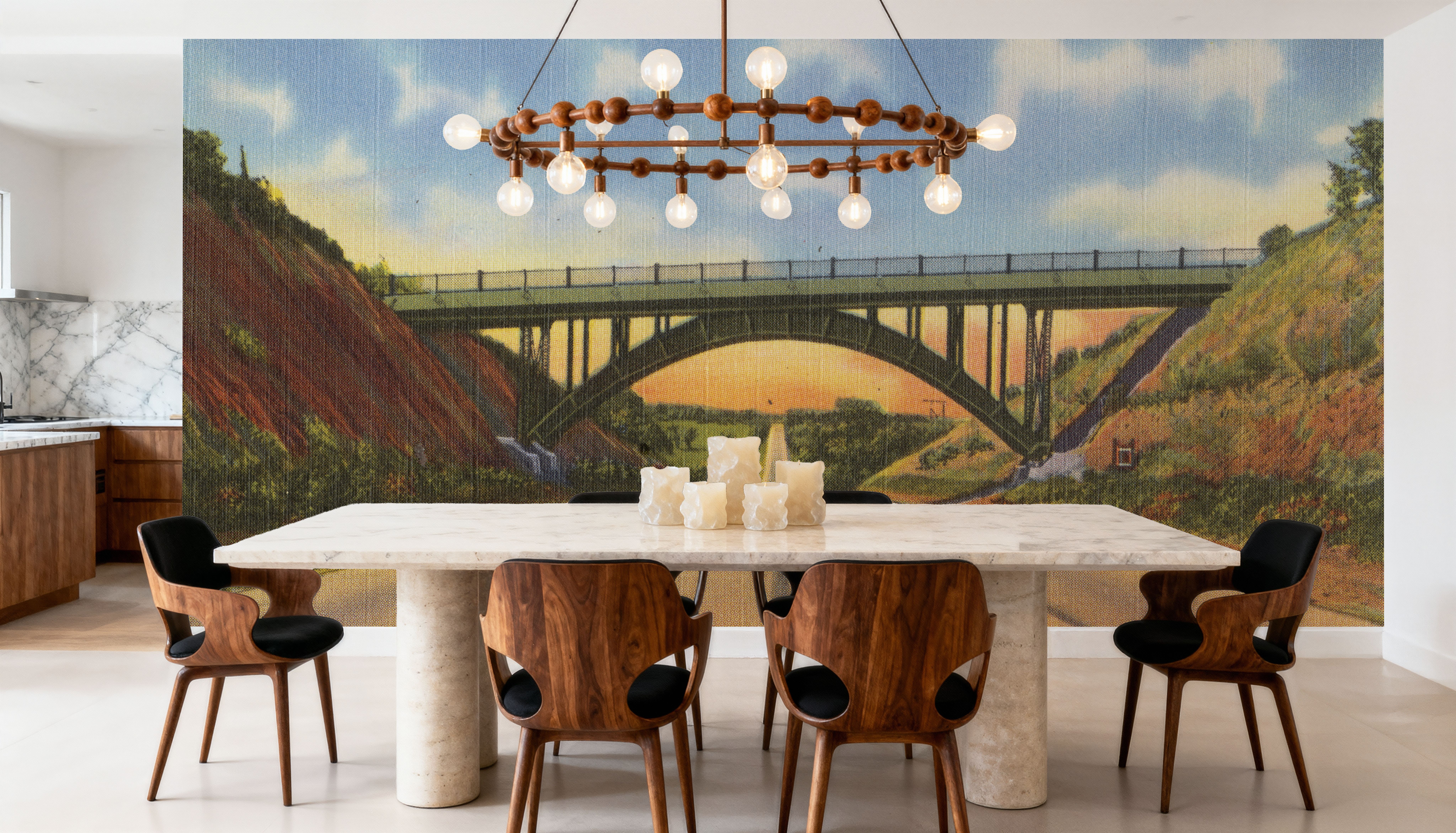 Dodge Highway - Screenprint Postcard