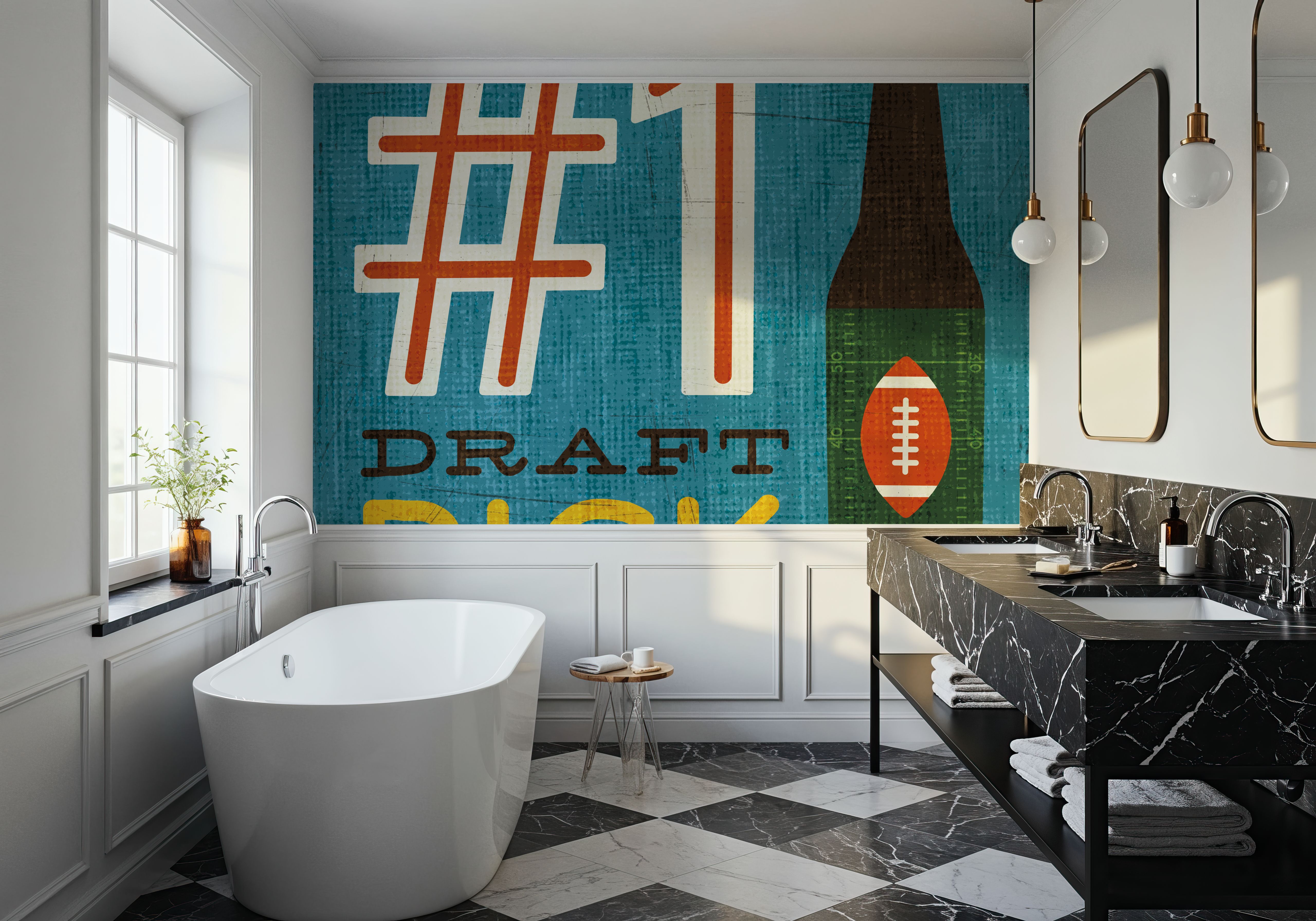 Football III, Wallpaper