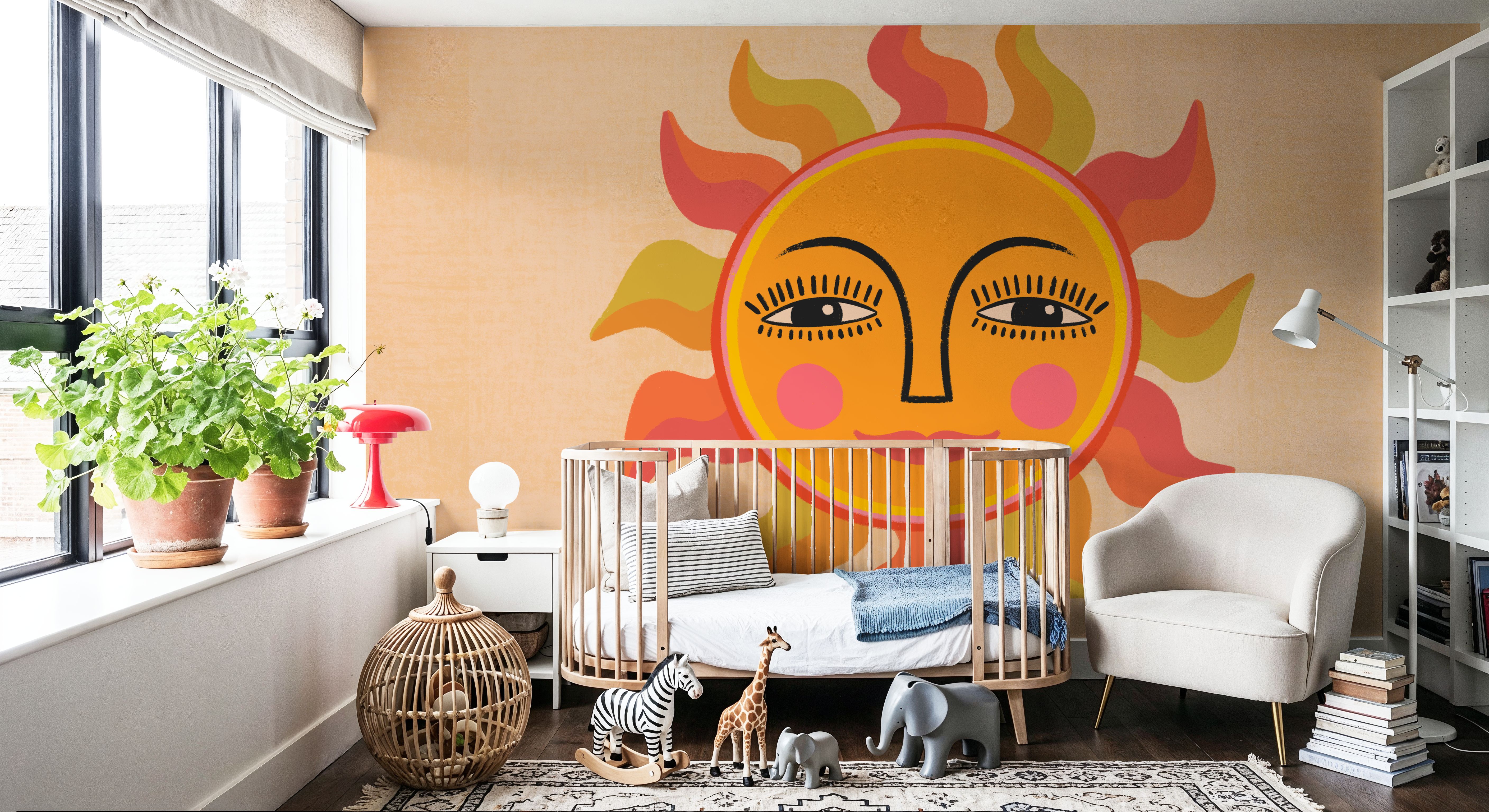 Cute Retro Sun