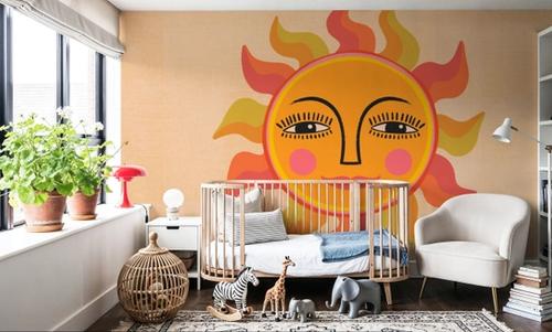 Cute Retro Sun