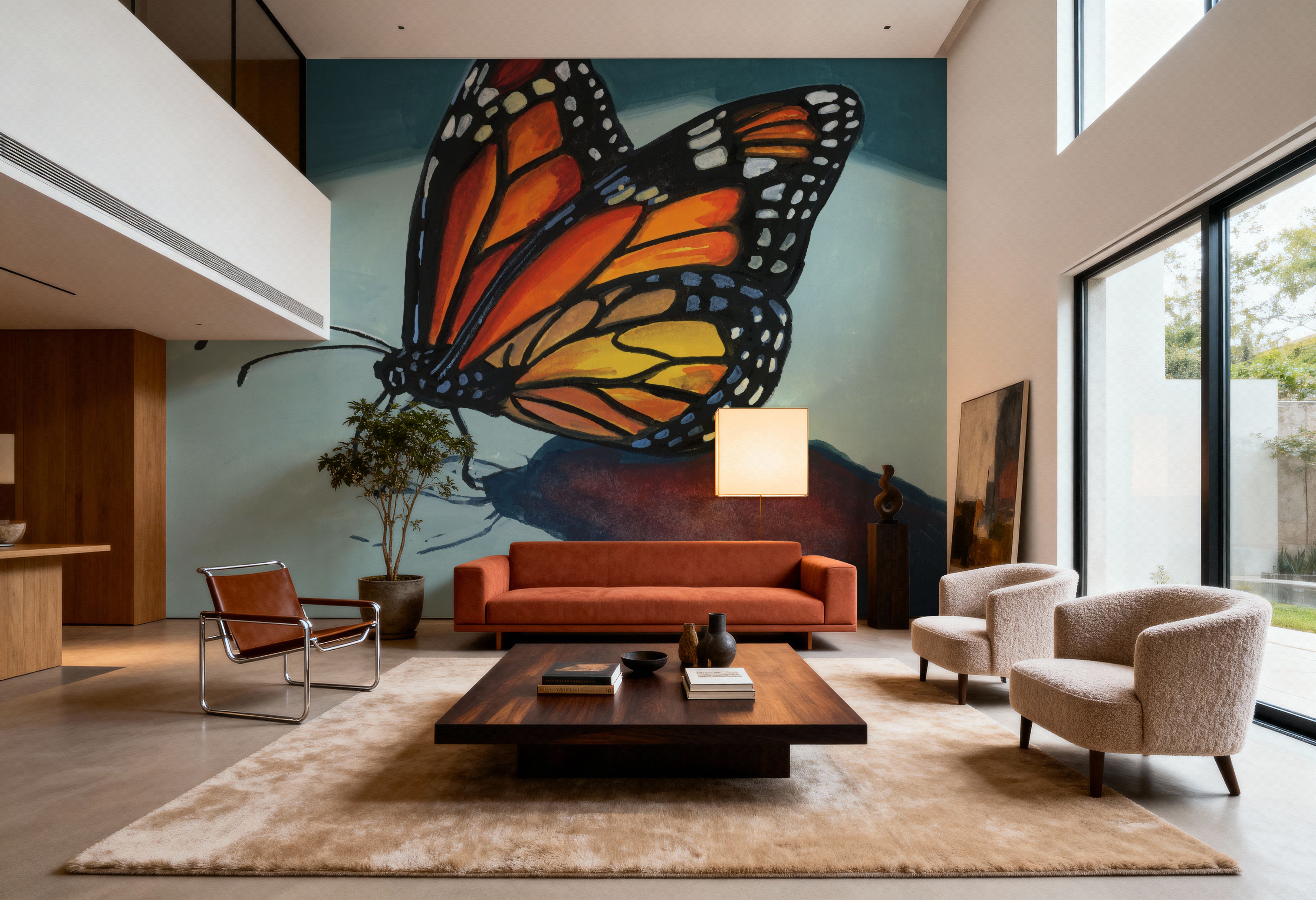 Shadow Study of a Butterfly