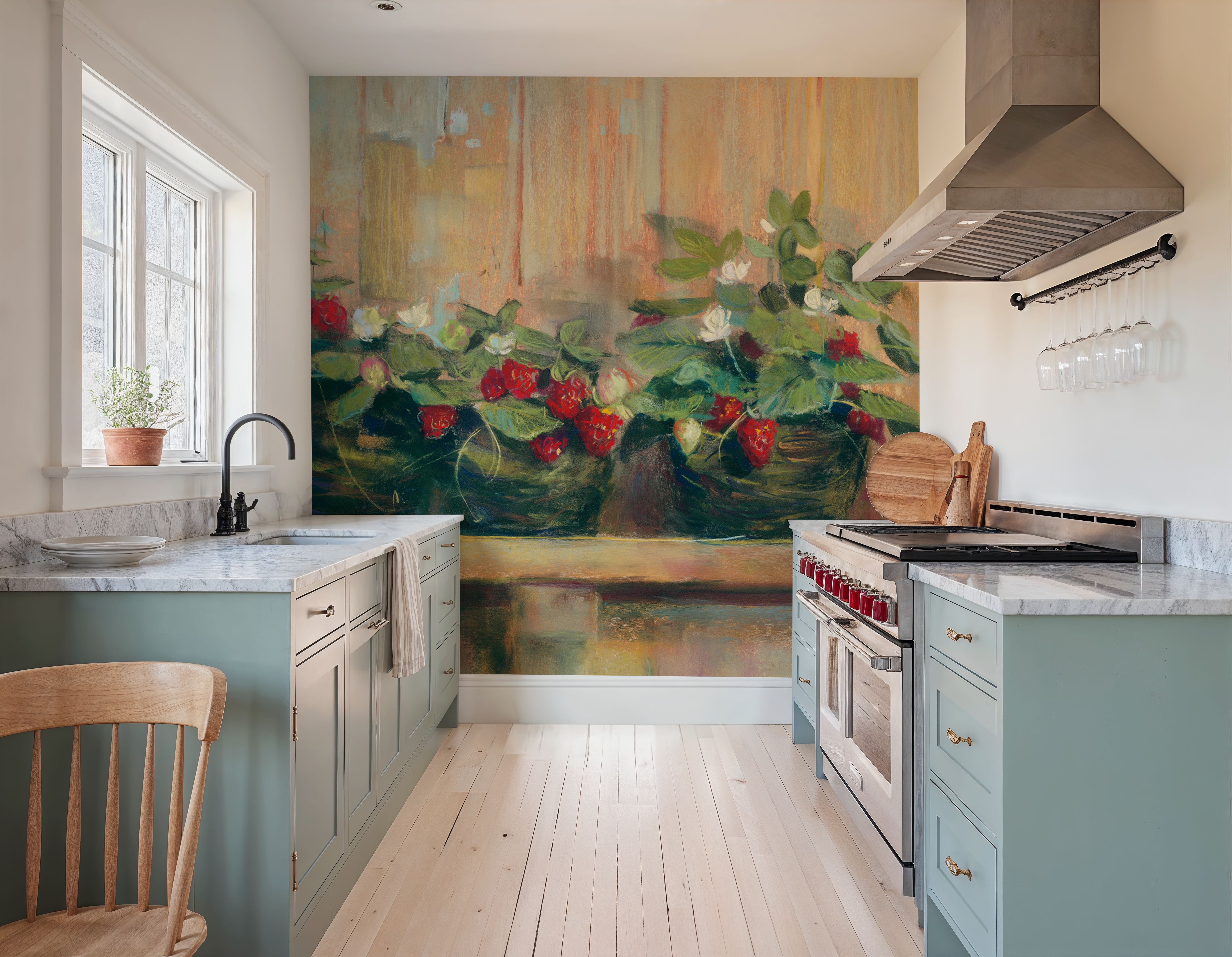 Strawberries in Pots