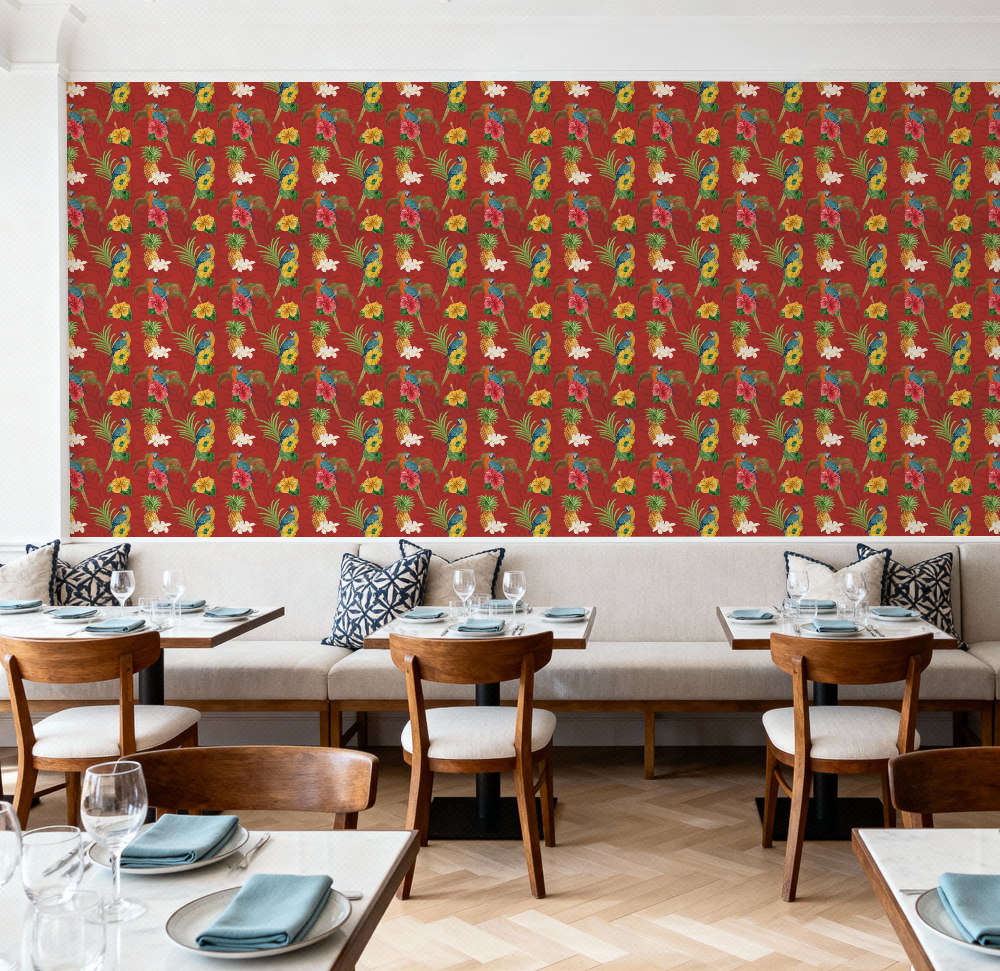 Parrot Paradise Red