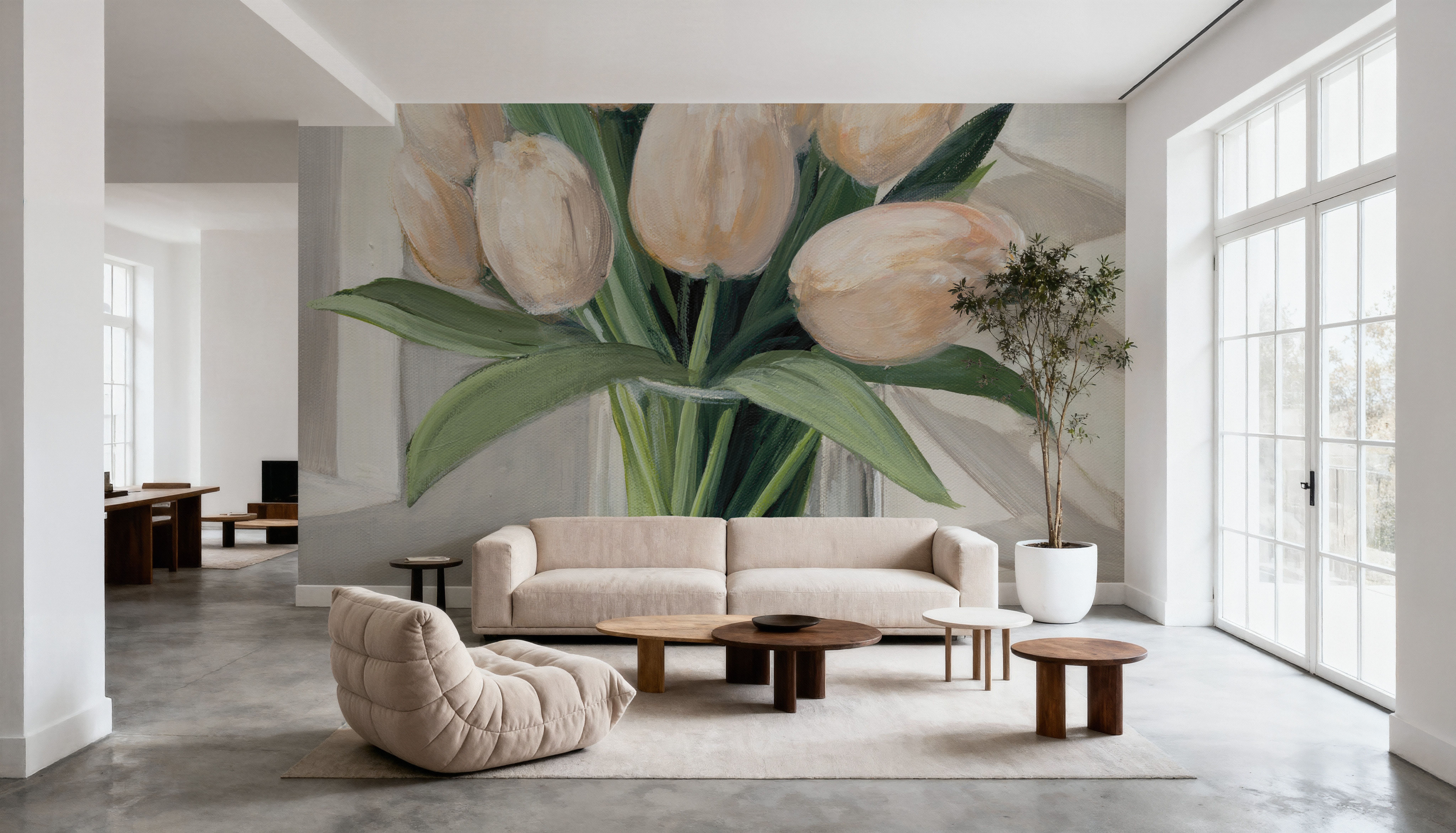 Tulip Bouquet II, Papel de parede