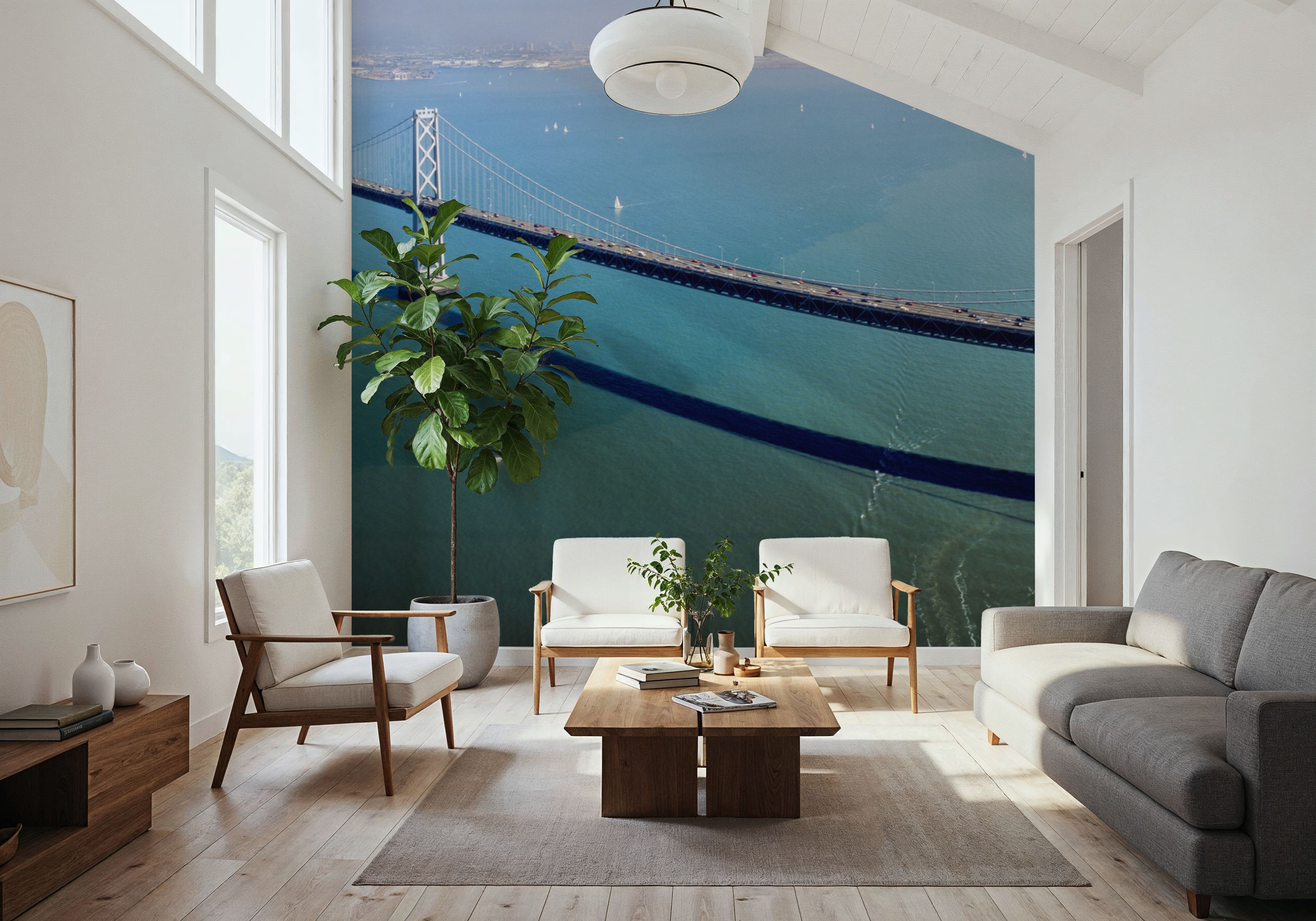 Tranquil Crossing, Wallpaper