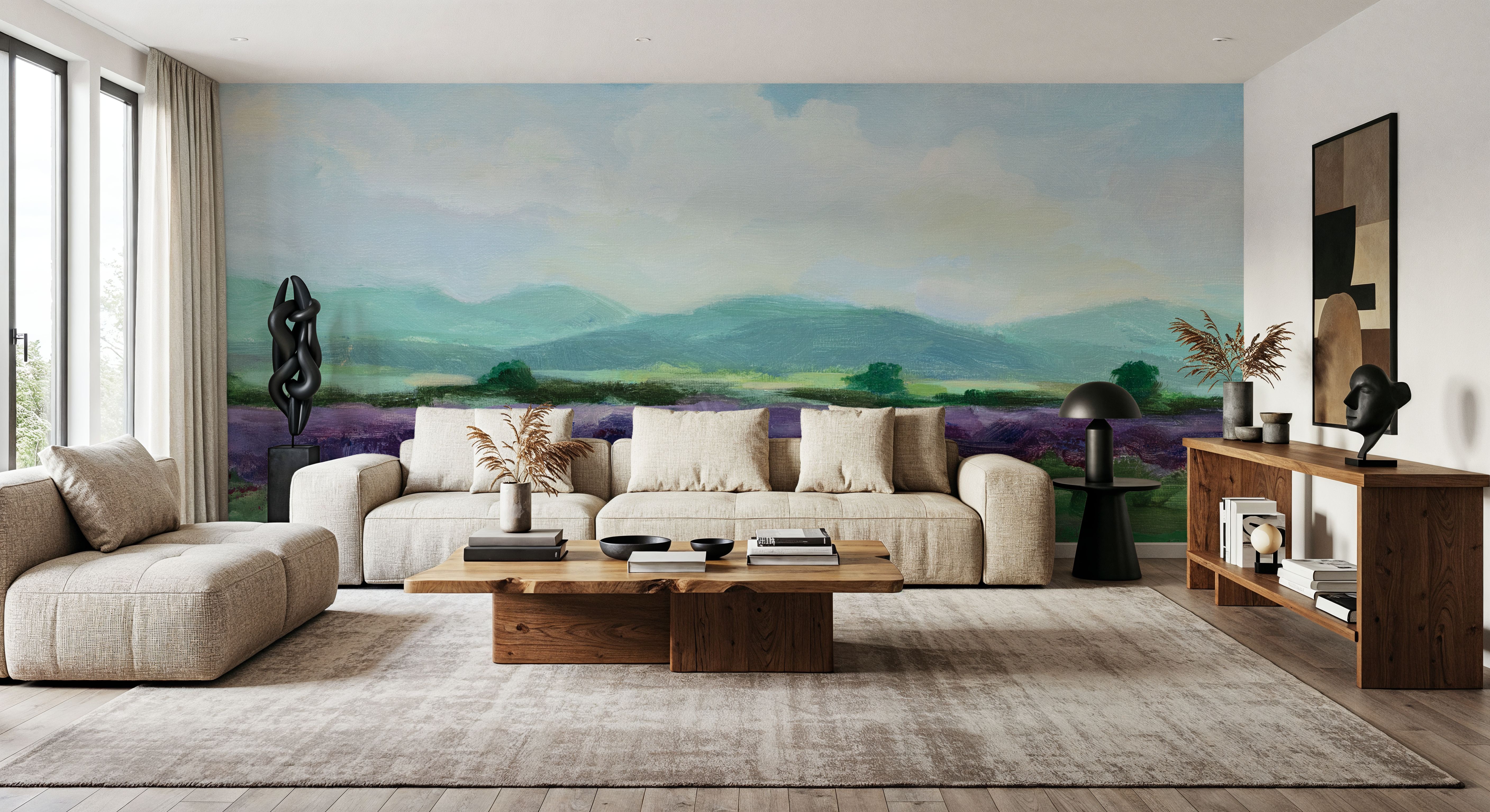 May Lavender Field I