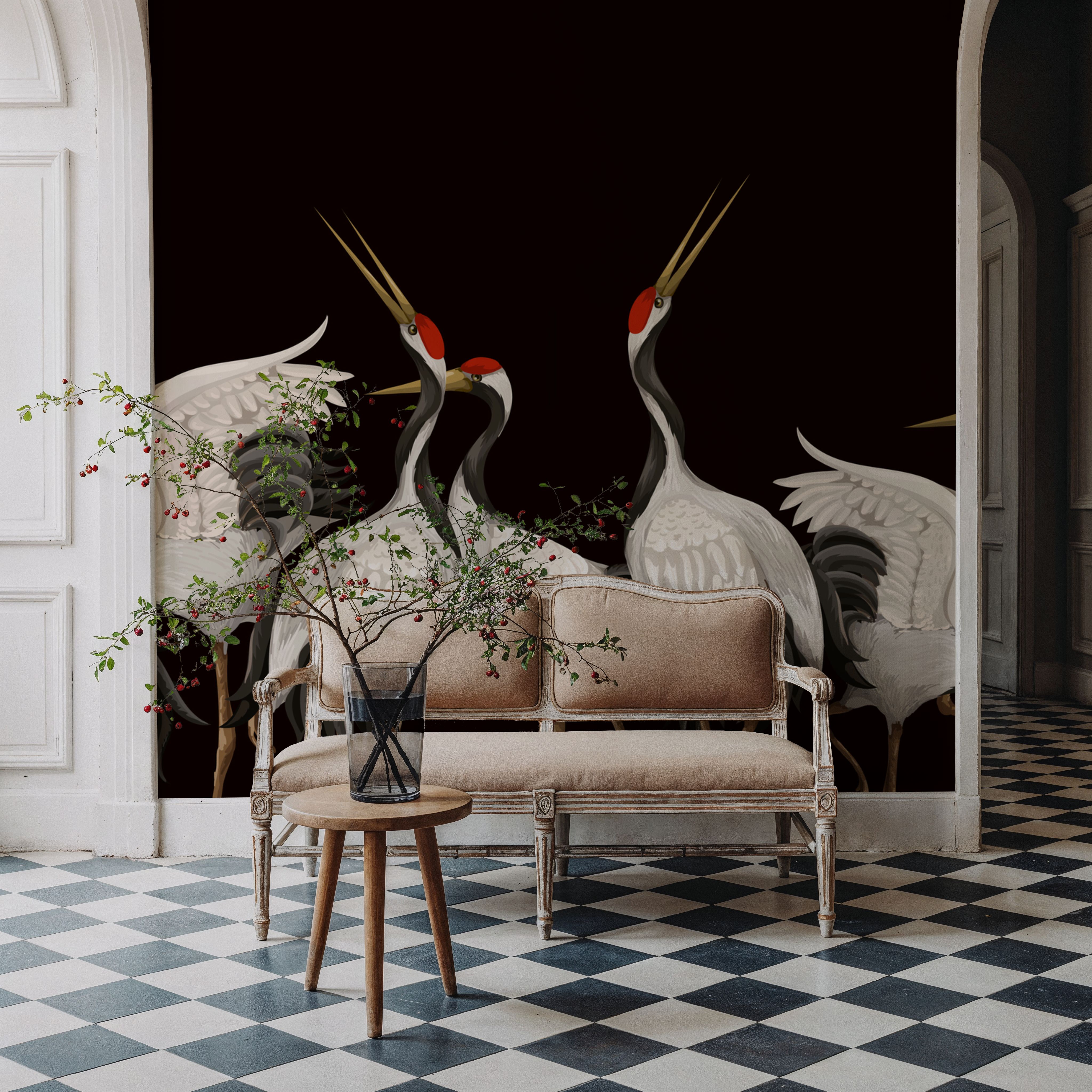 Midnight Herons