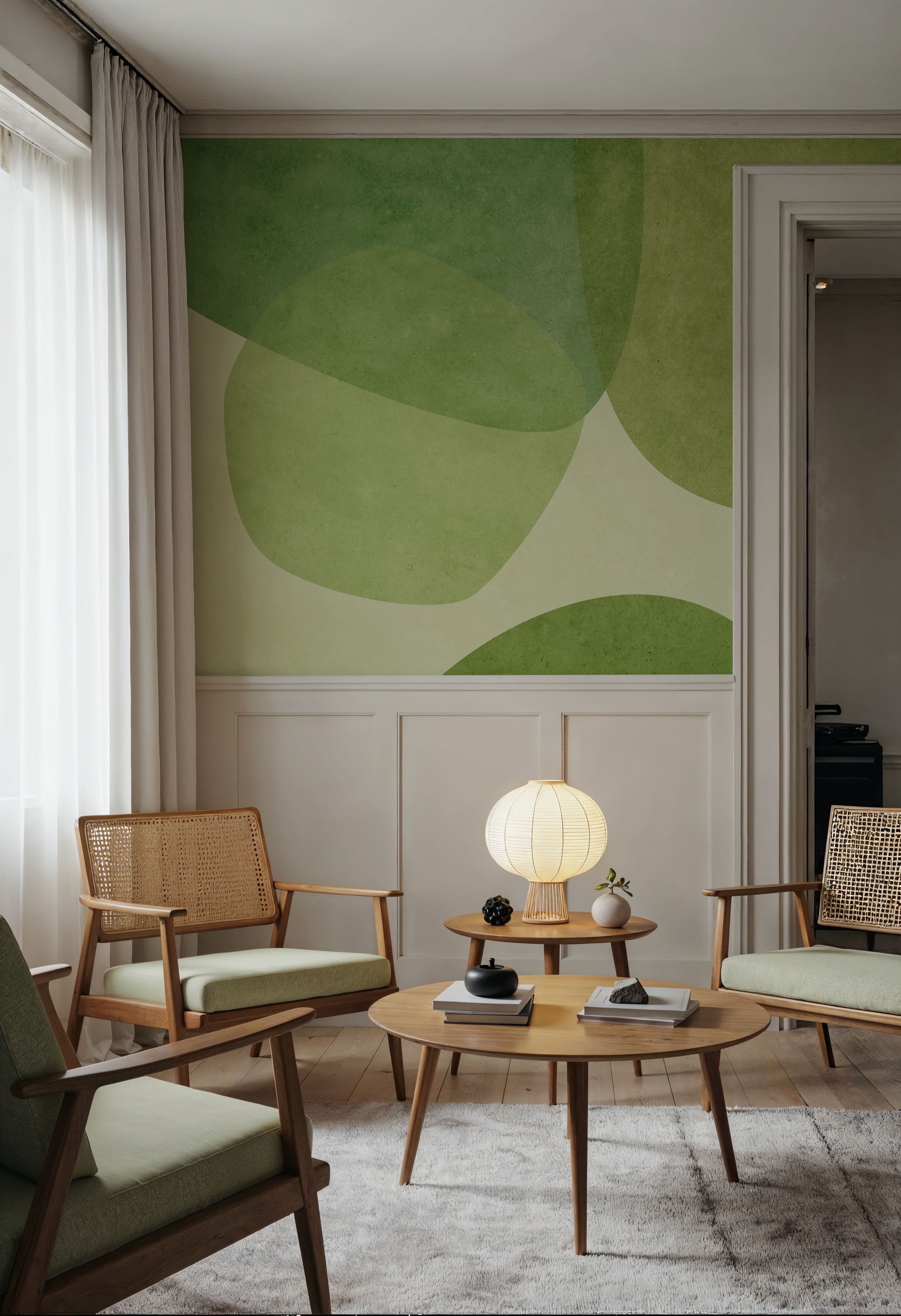 Embracing Shapes, Dill Green