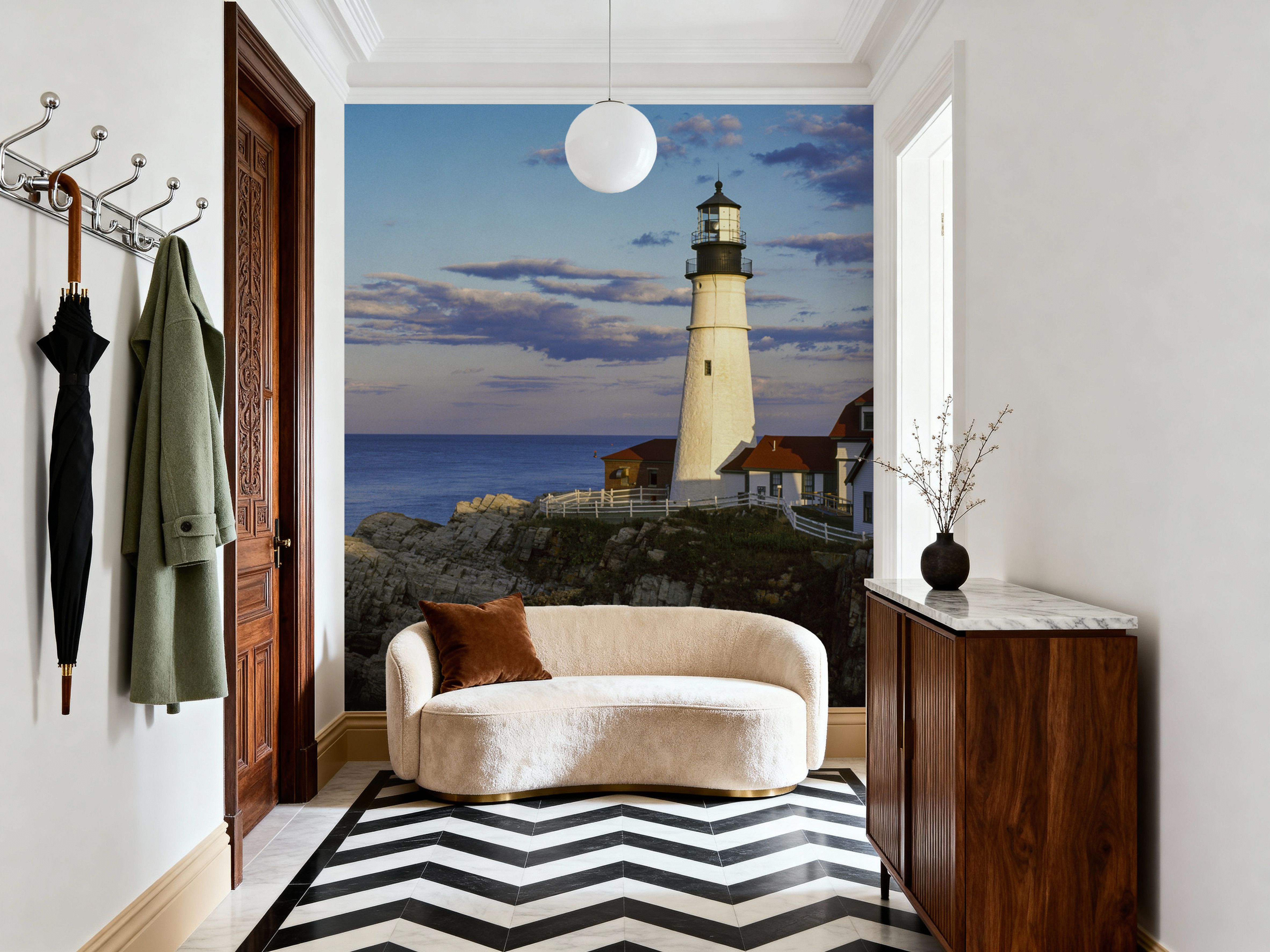 Cliffside Lighthouse Retreat