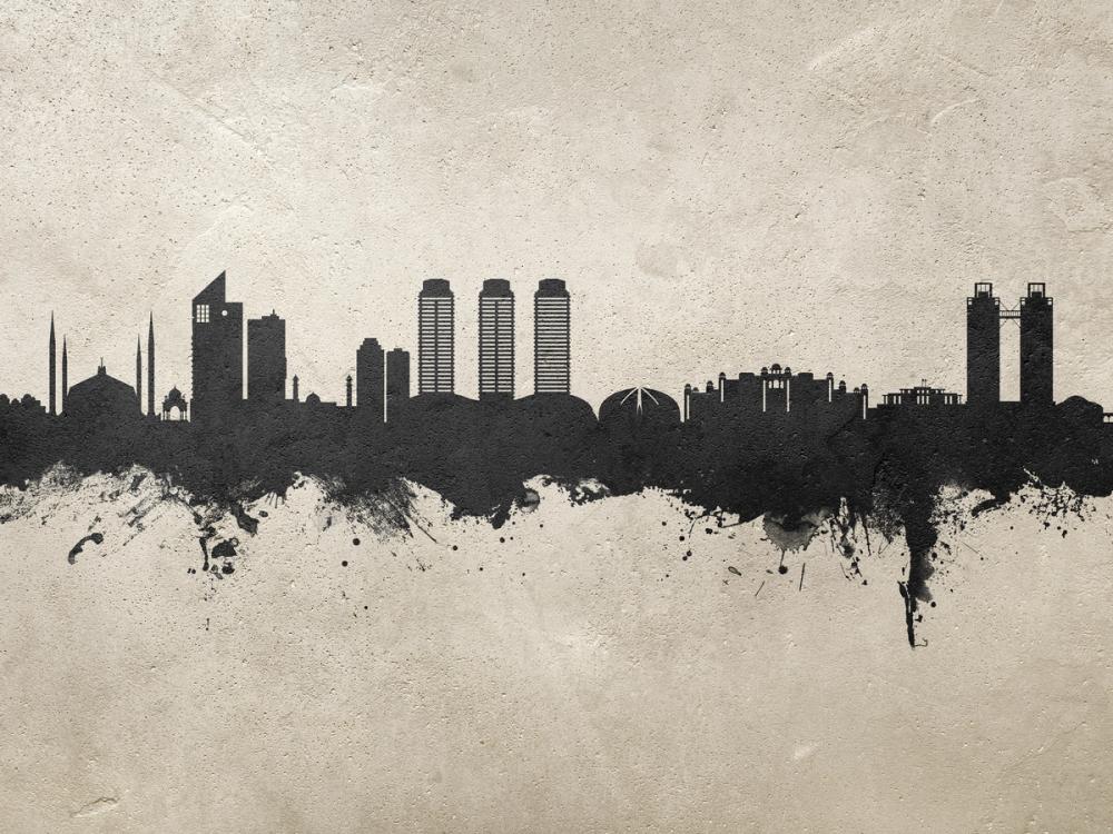 Islamabad Pakistan Skyline Concrete