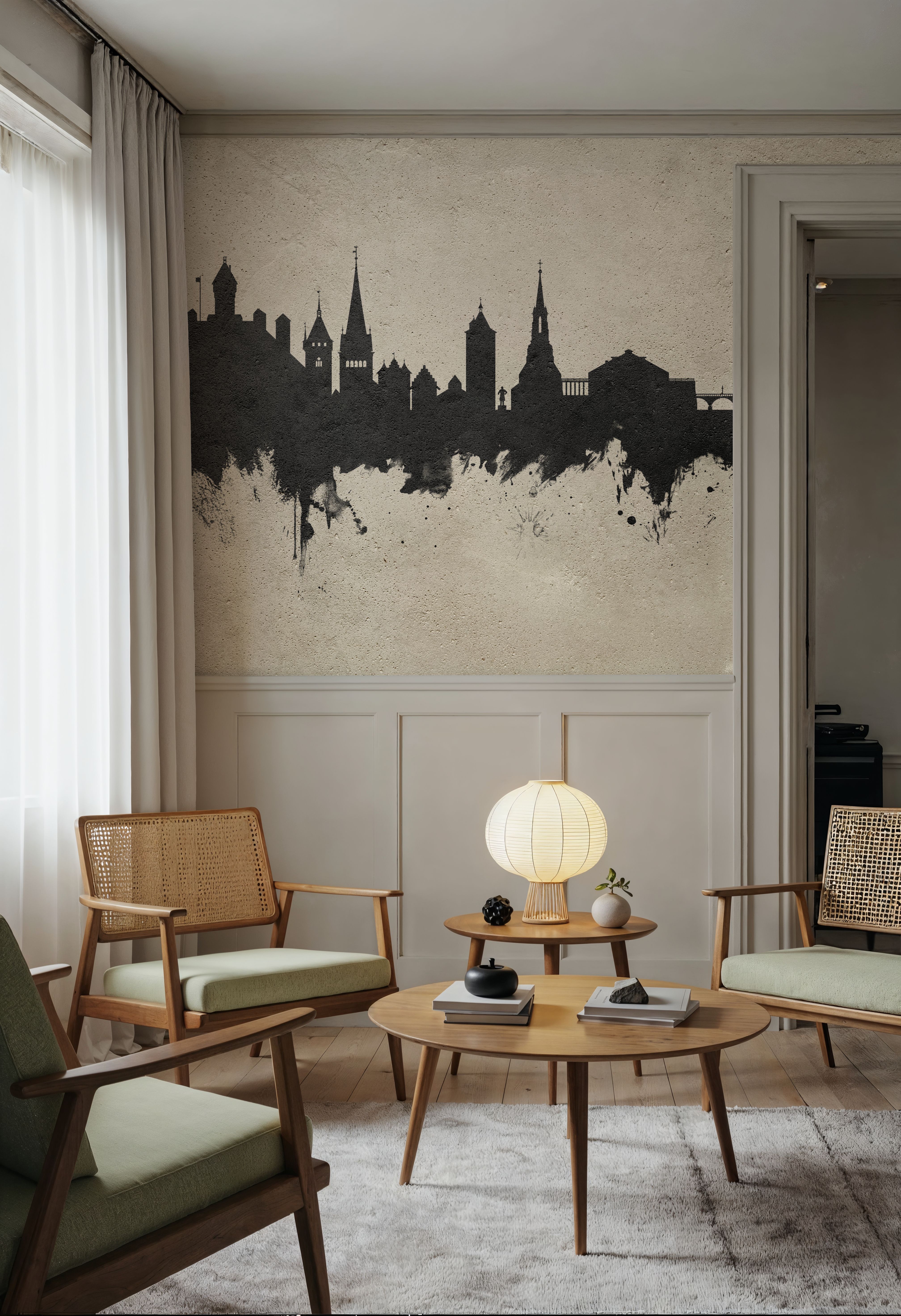 Schaffhausen Switzerland Skyline Concrete