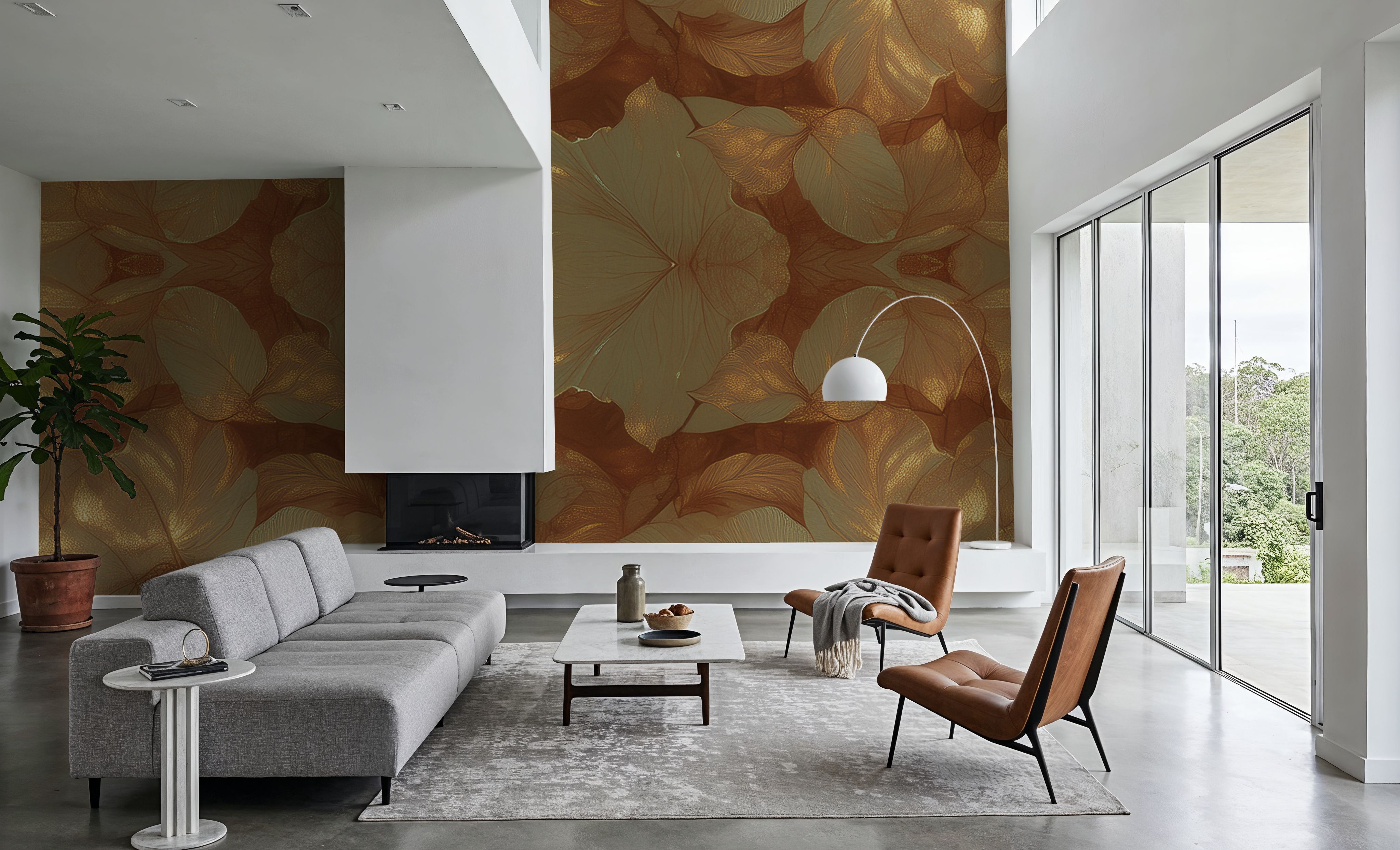 Shimmering II, Papier peint