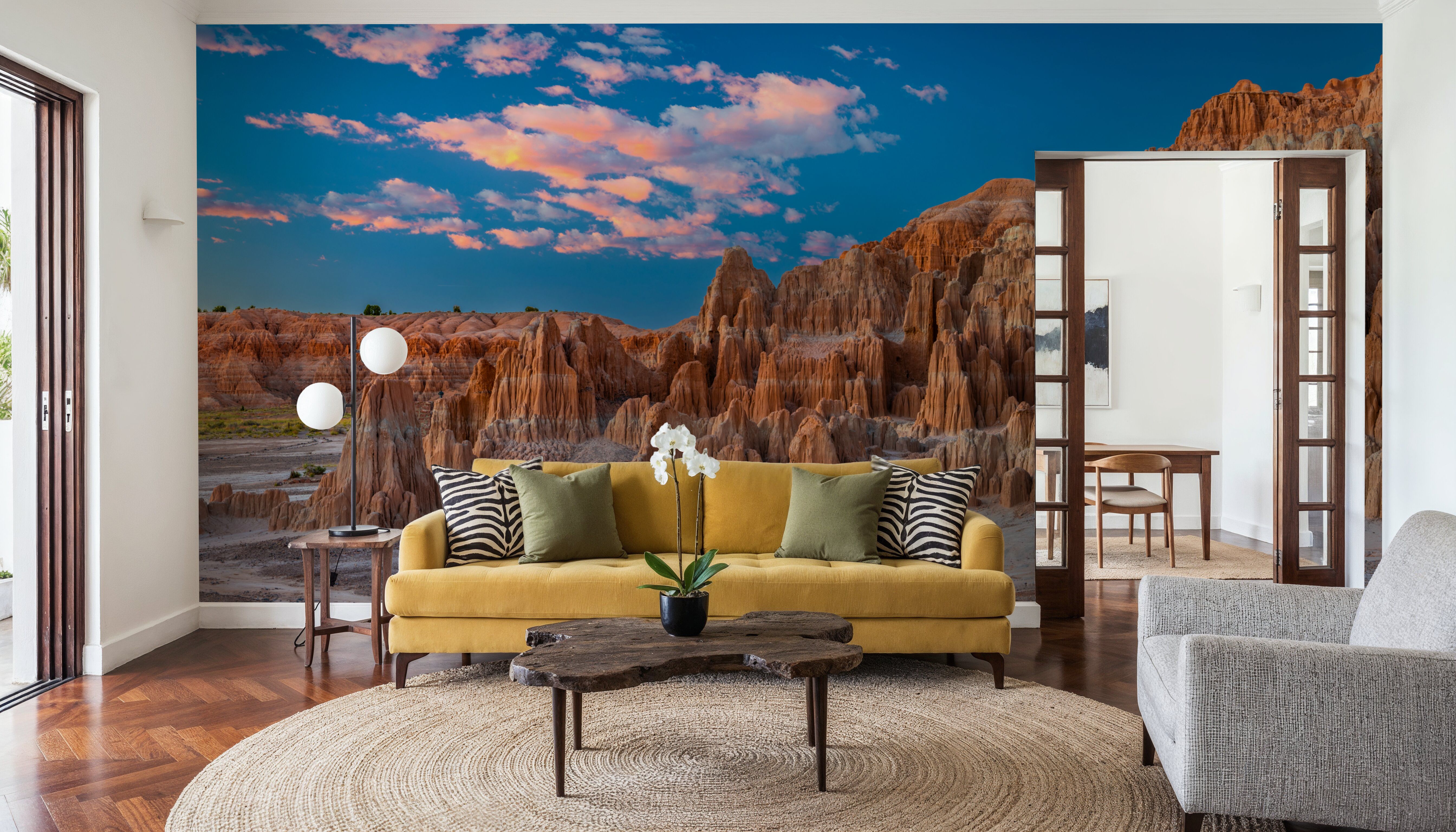 Pink Cathedral Gorge