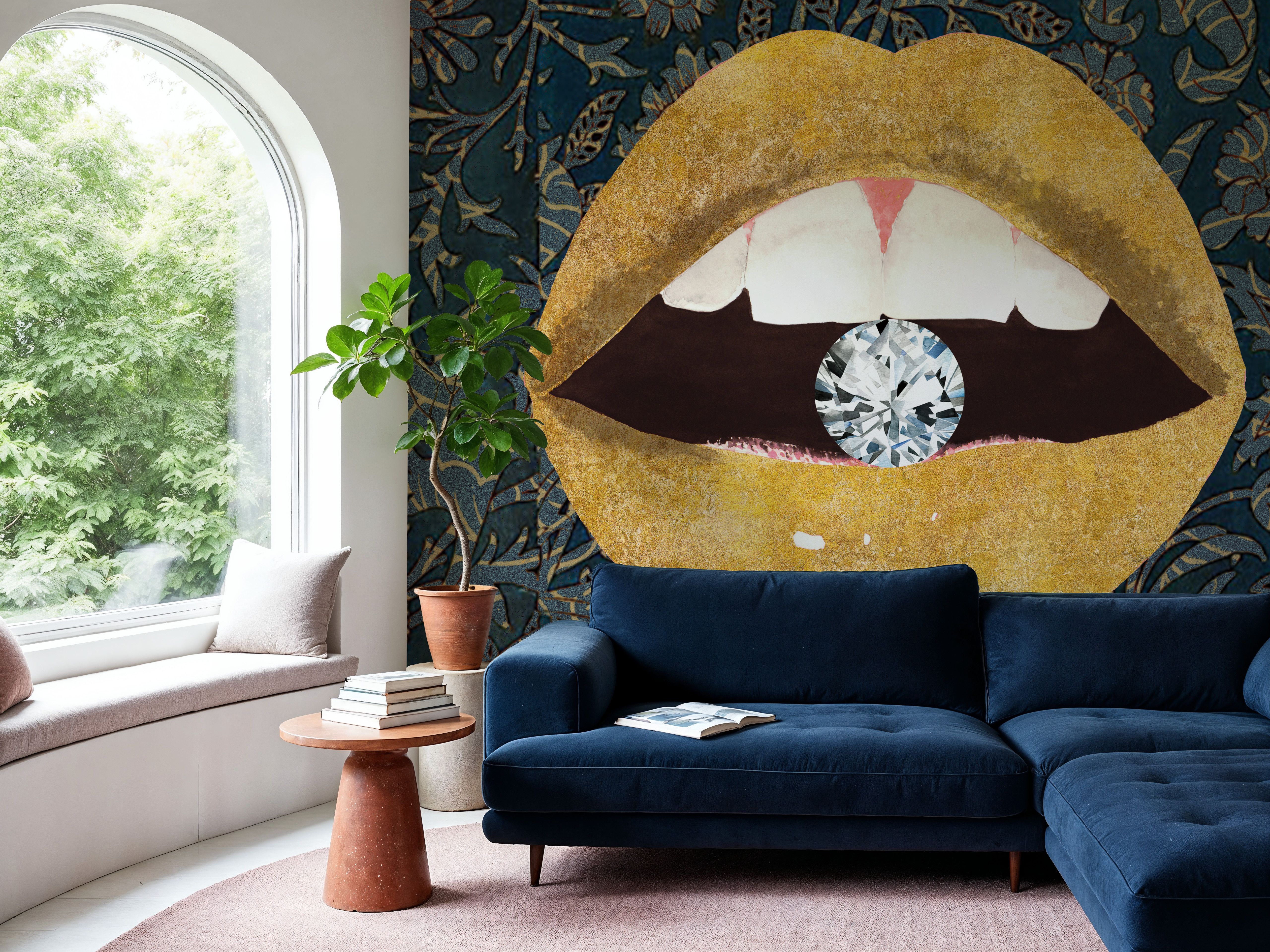 Gold Lips II Pattern