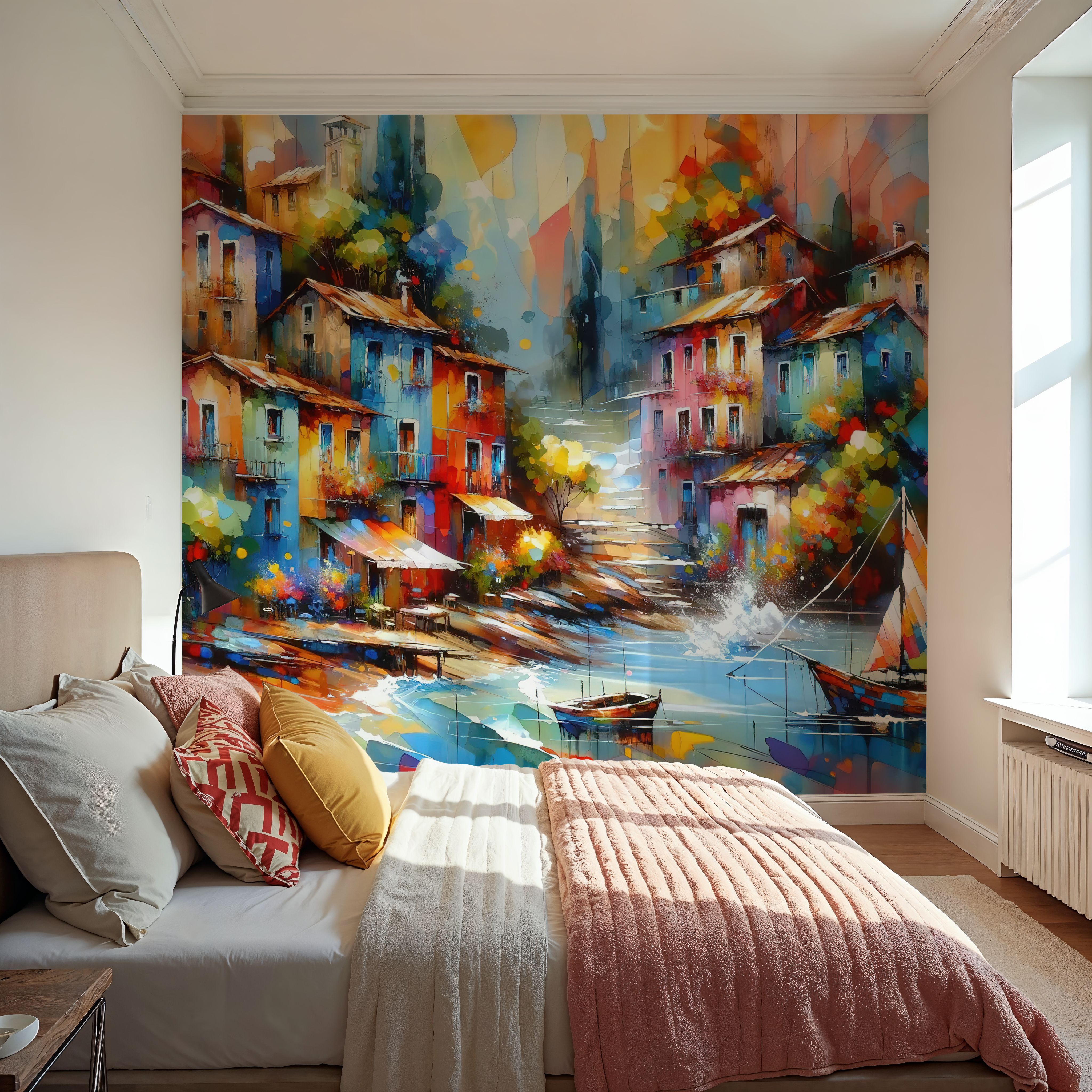 Vibrant Seaside Life