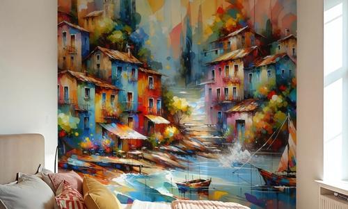 Vibrant Seaside Life