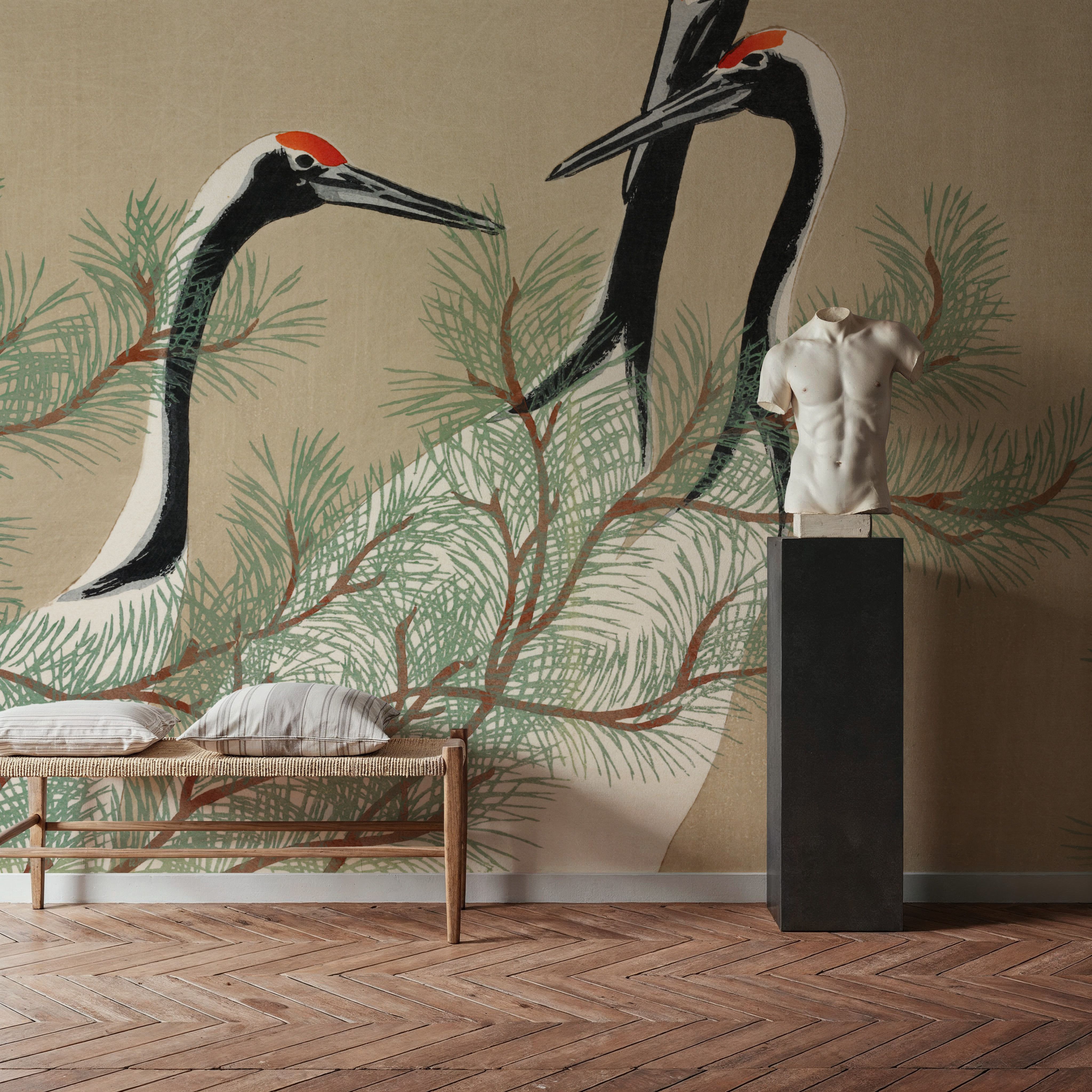 Cranes From Momoyogusa