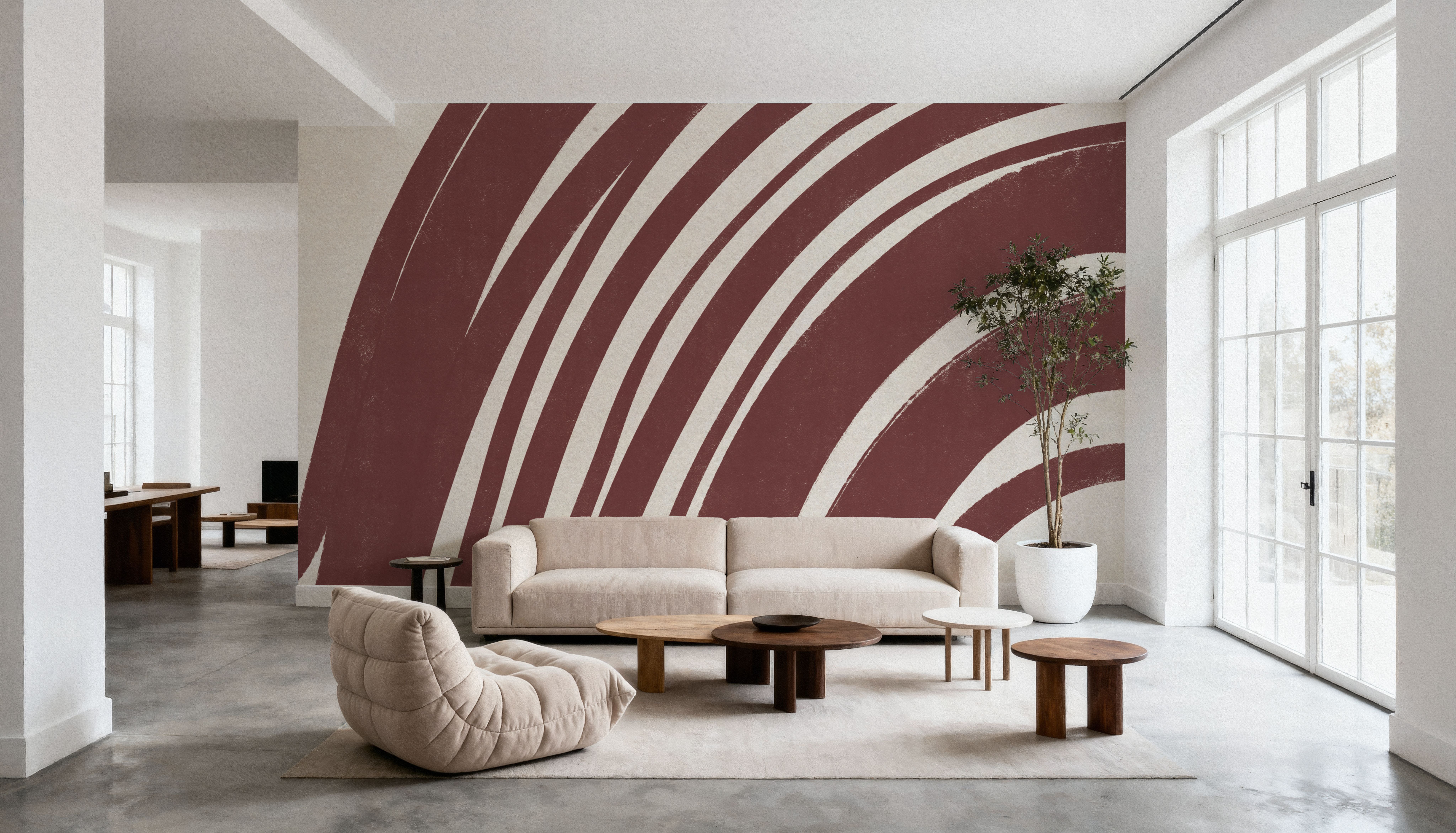 Organic Abstract IV, Tapeten