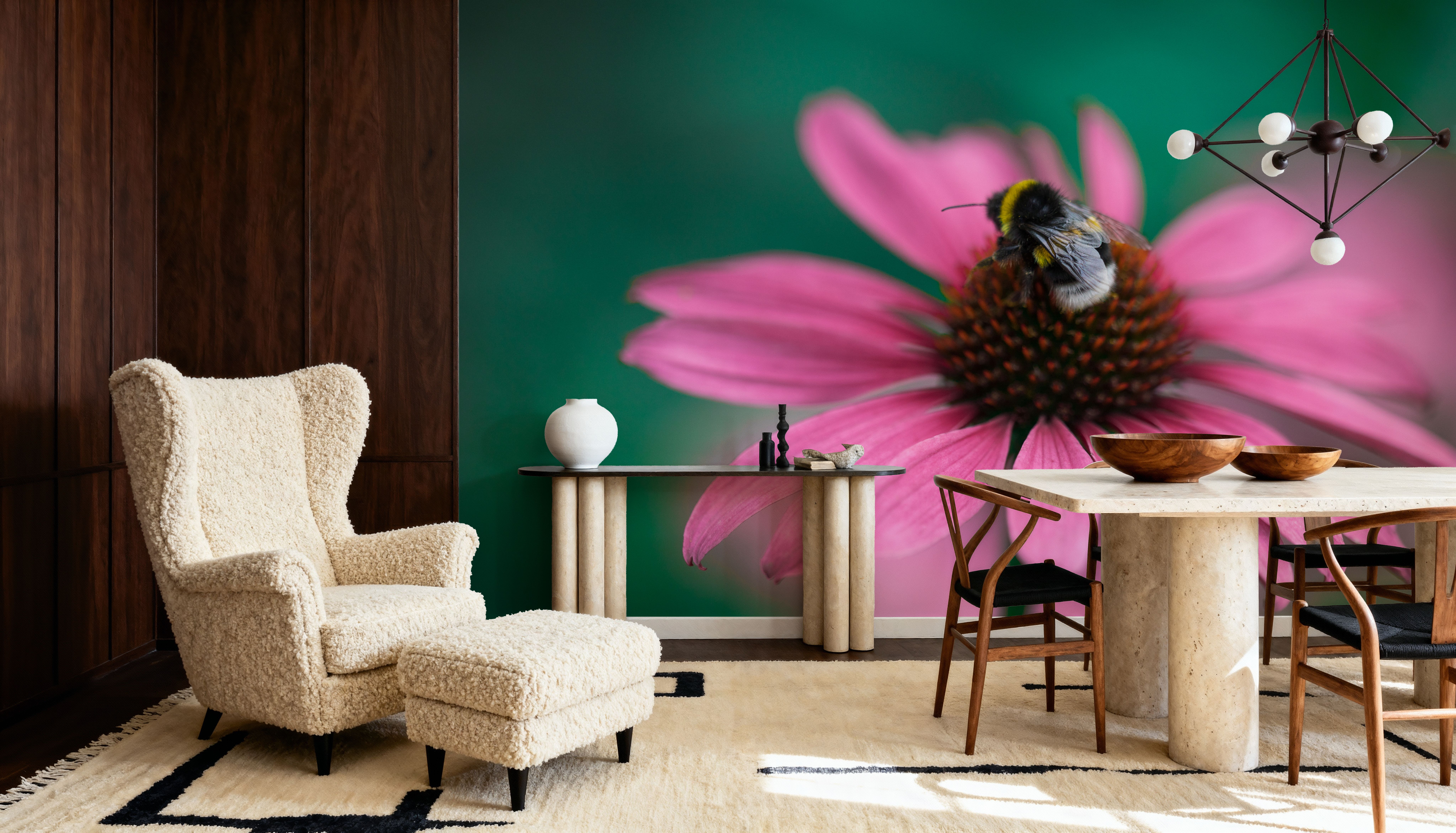 Echinacea & Bumblebee