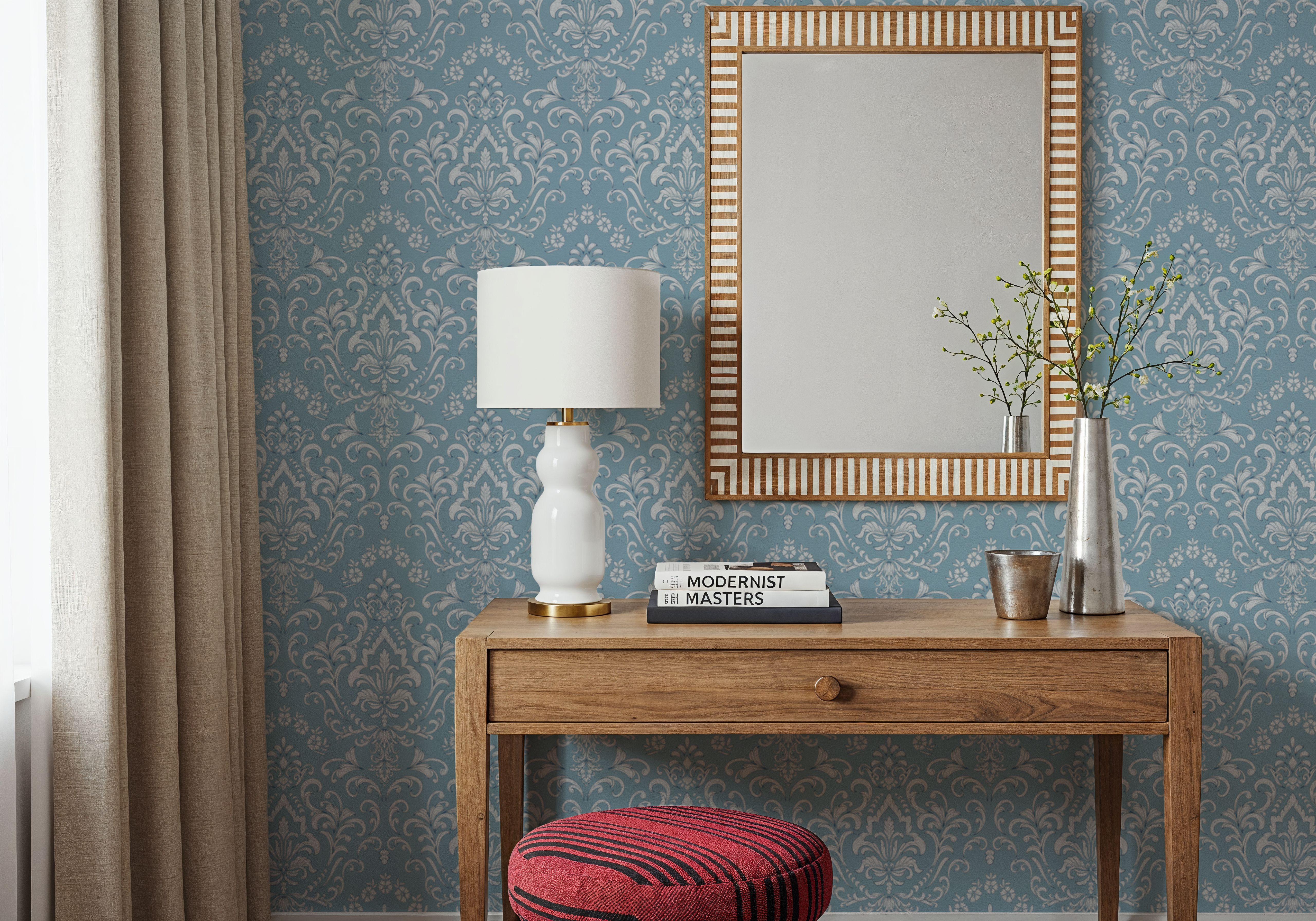 Ludovici Pattern, French Blue