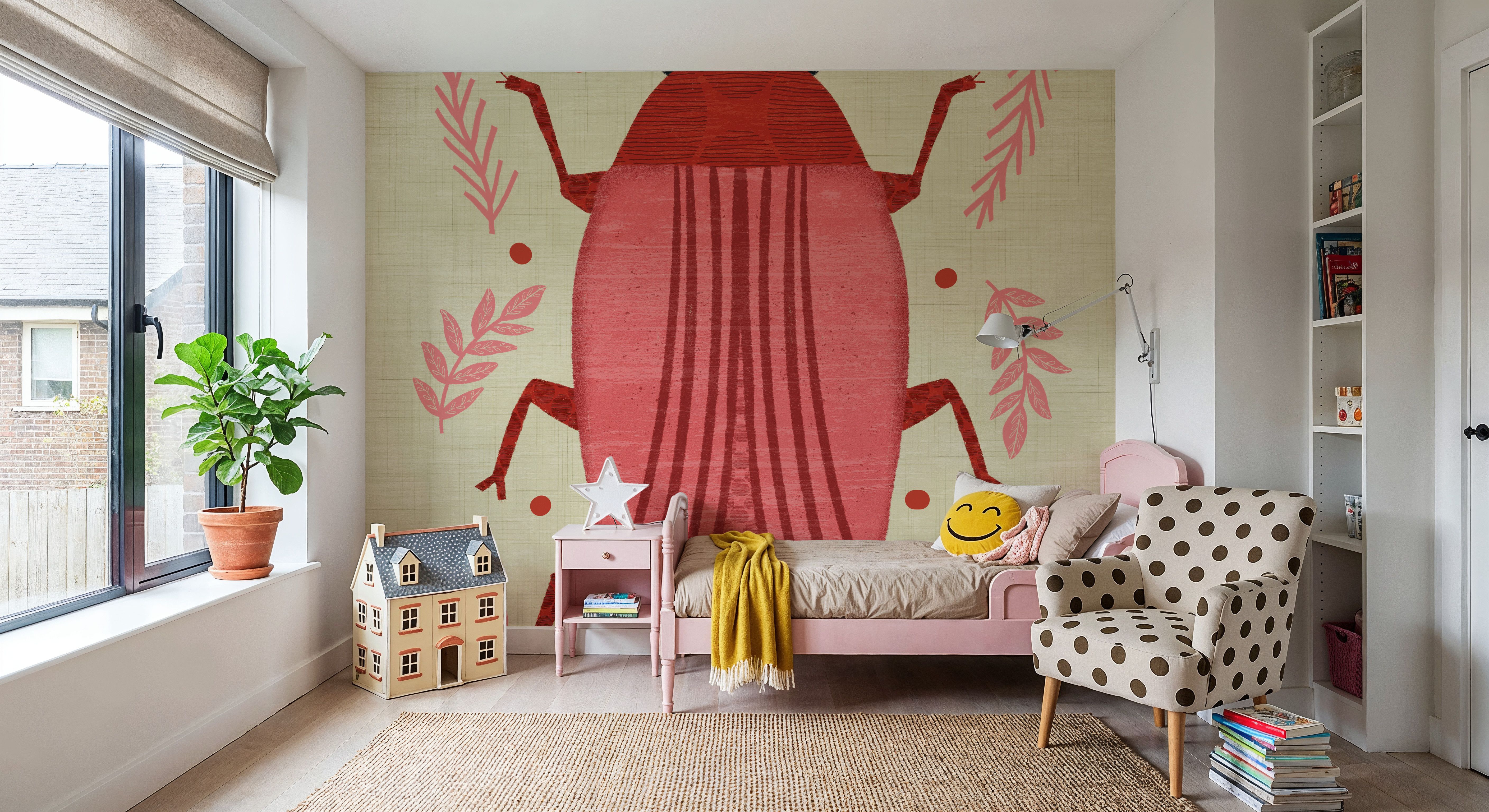 Playful Bugs IV, Wallpaper