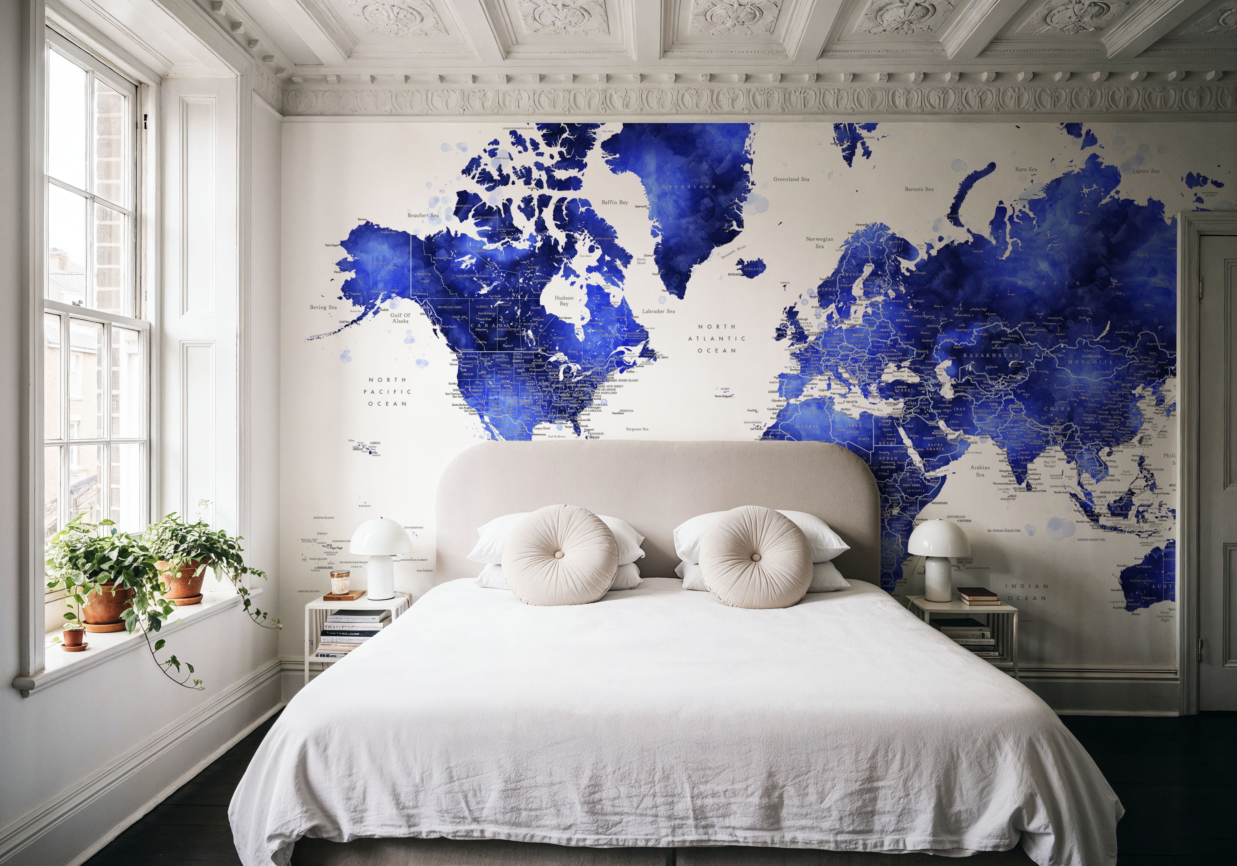 World Map Cities - Crisalida