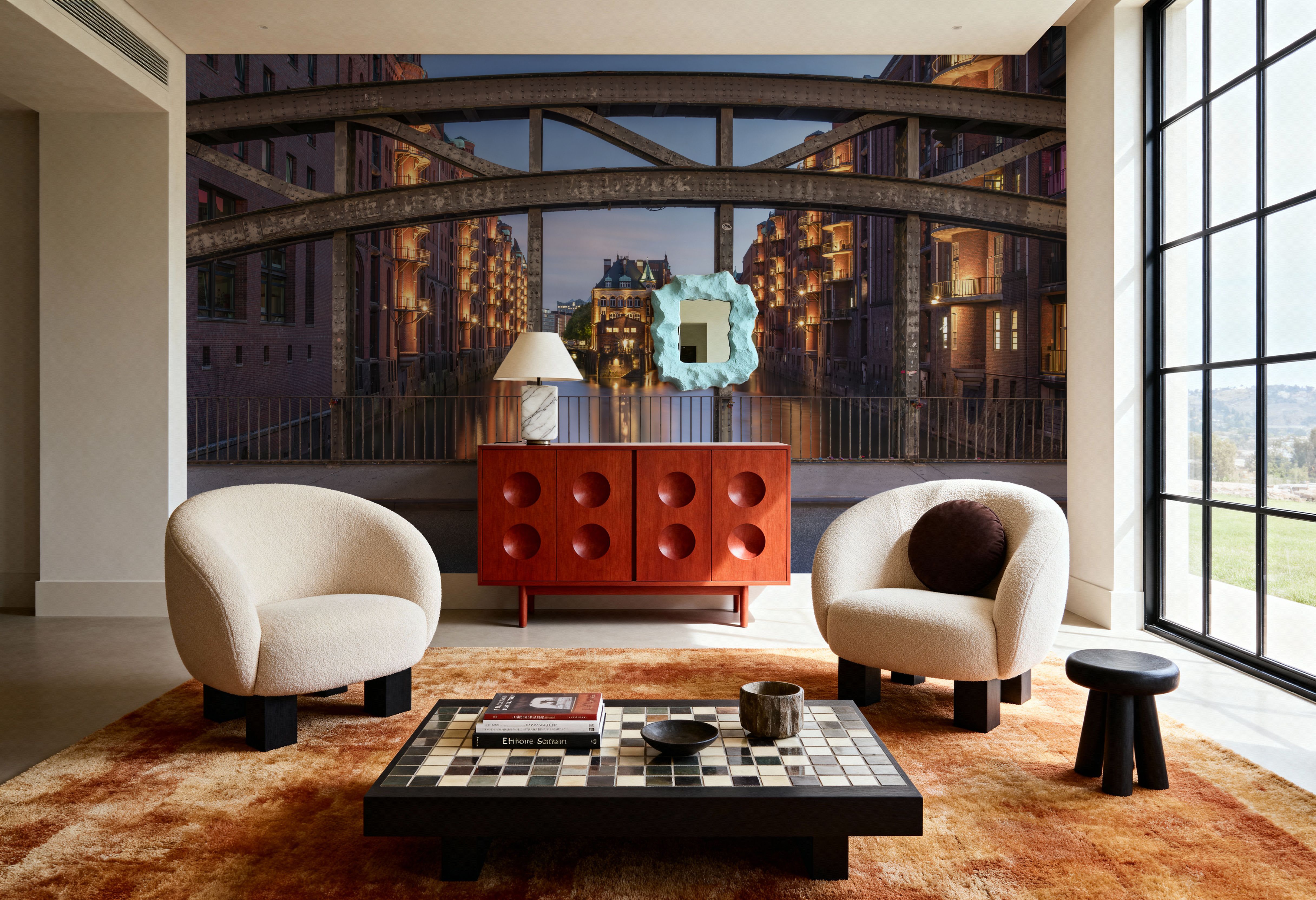 Twilight Canal, Tapeten