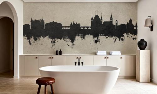 Thun Switzerland Skyline Concrete