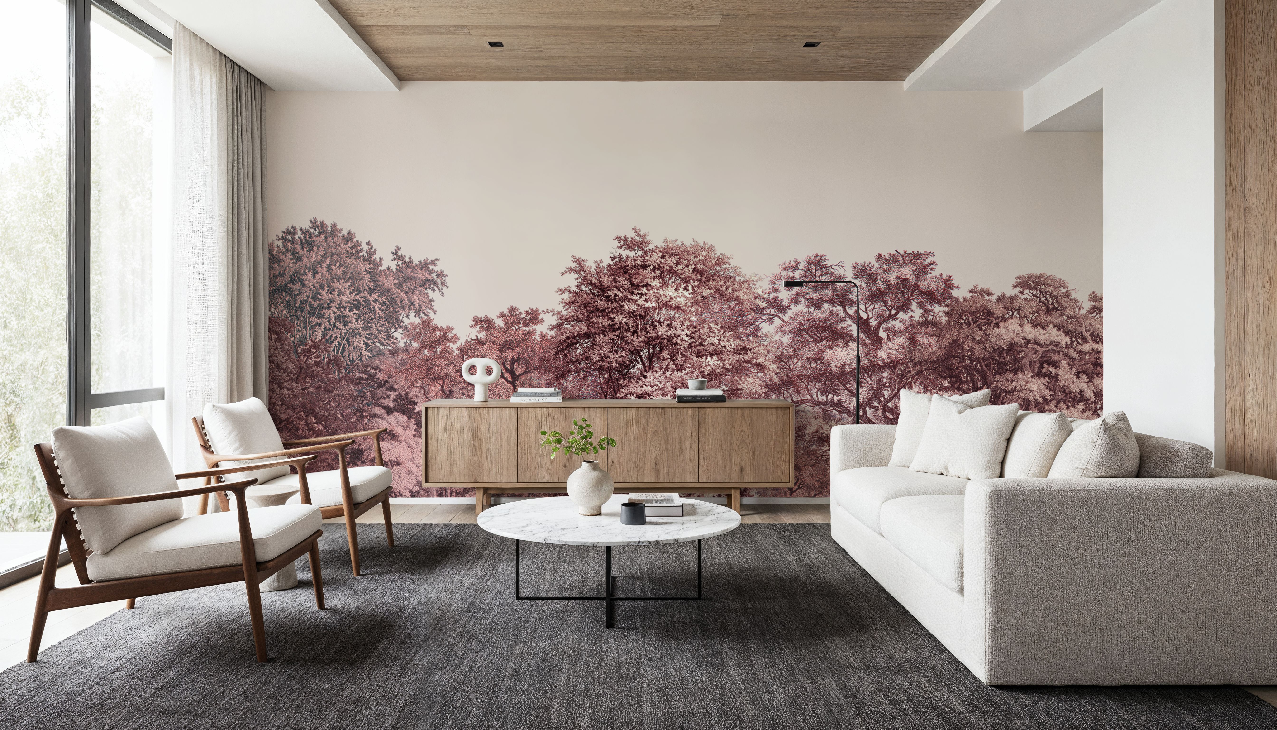 Over the Treetops, Burgundy