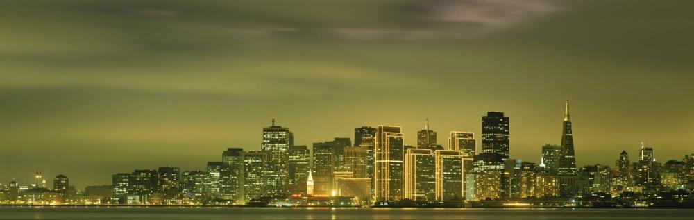 Luminous Pyramid Skyline