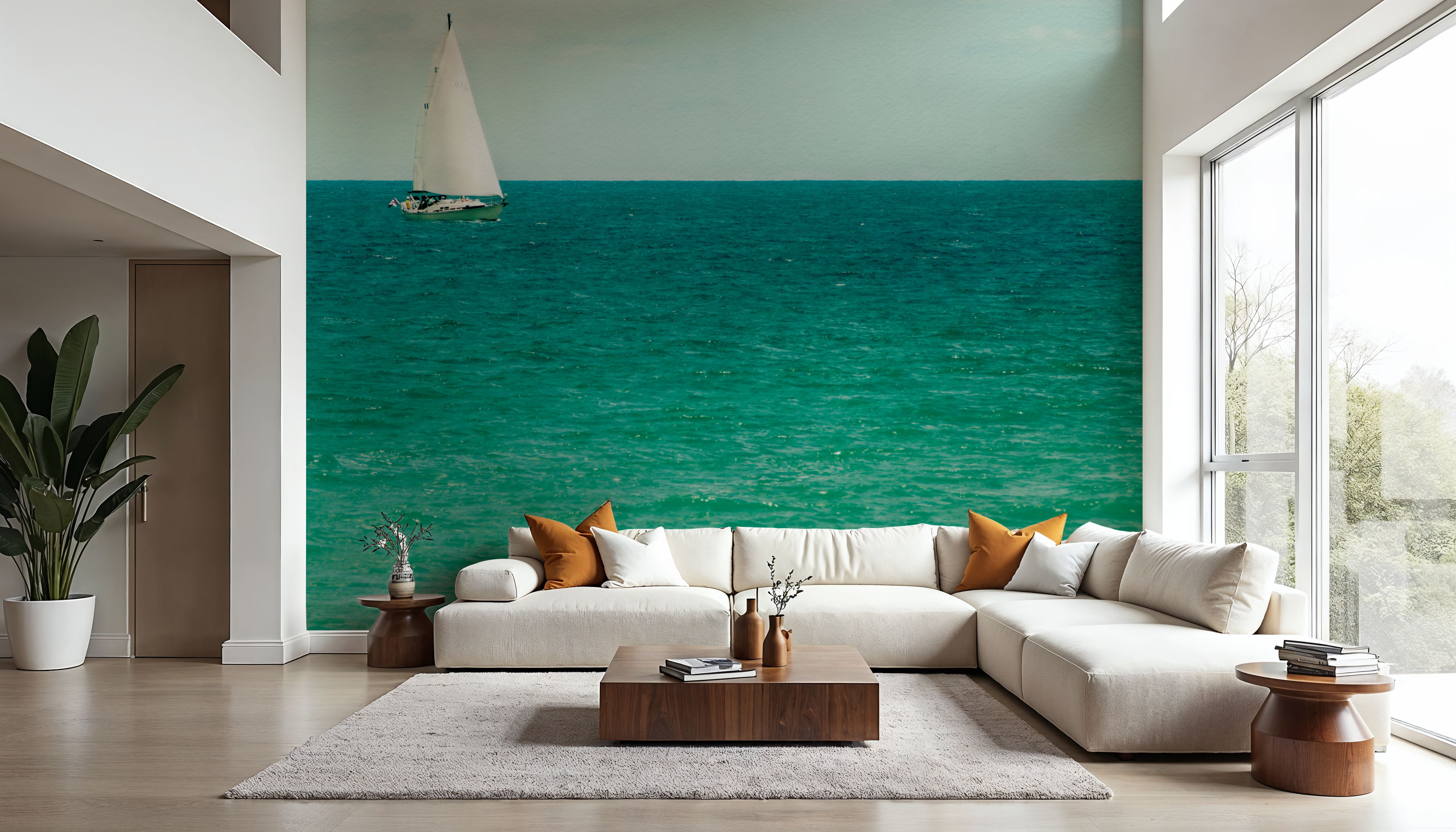 Mint Cottage Days III, Tapeten