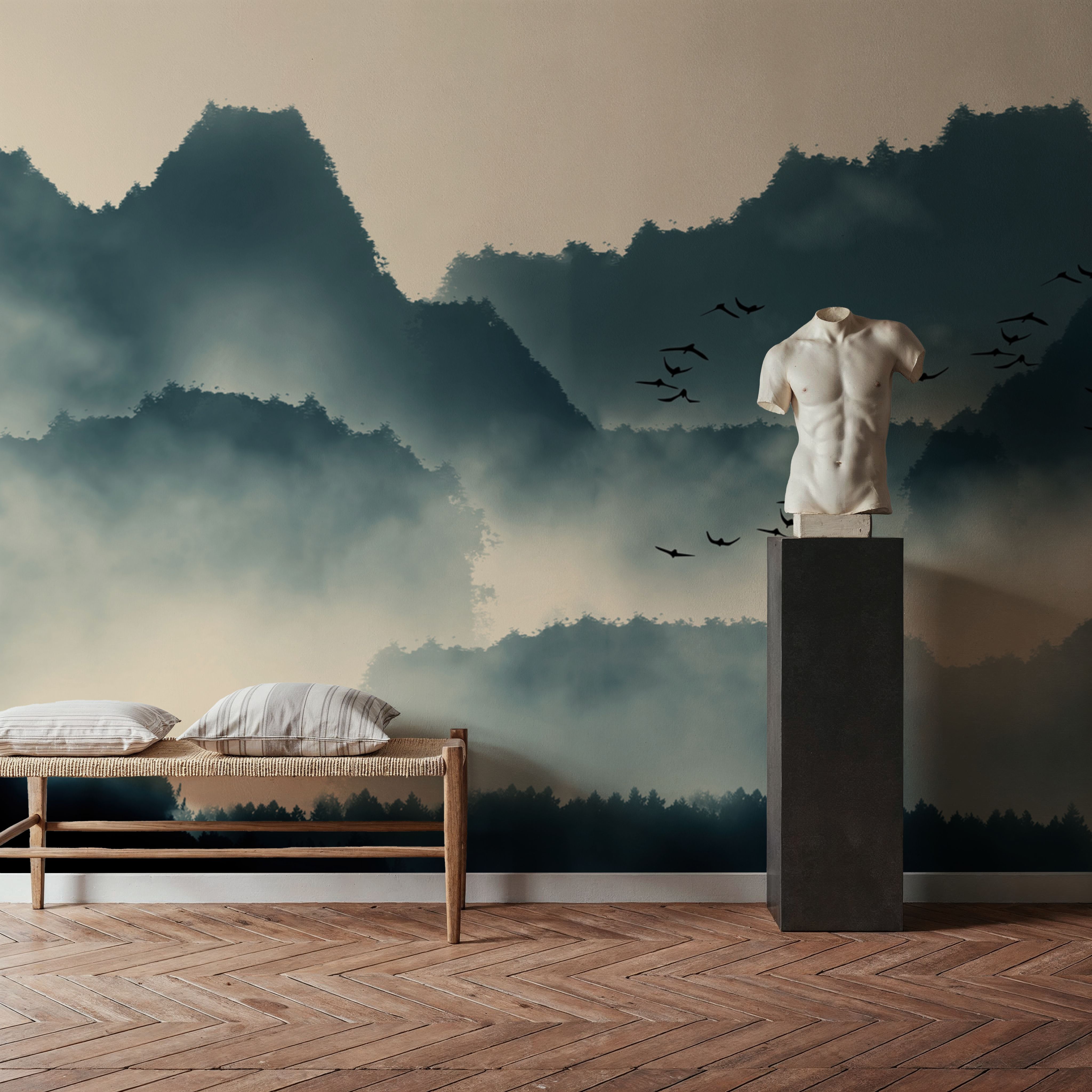 Fog Over Mountains